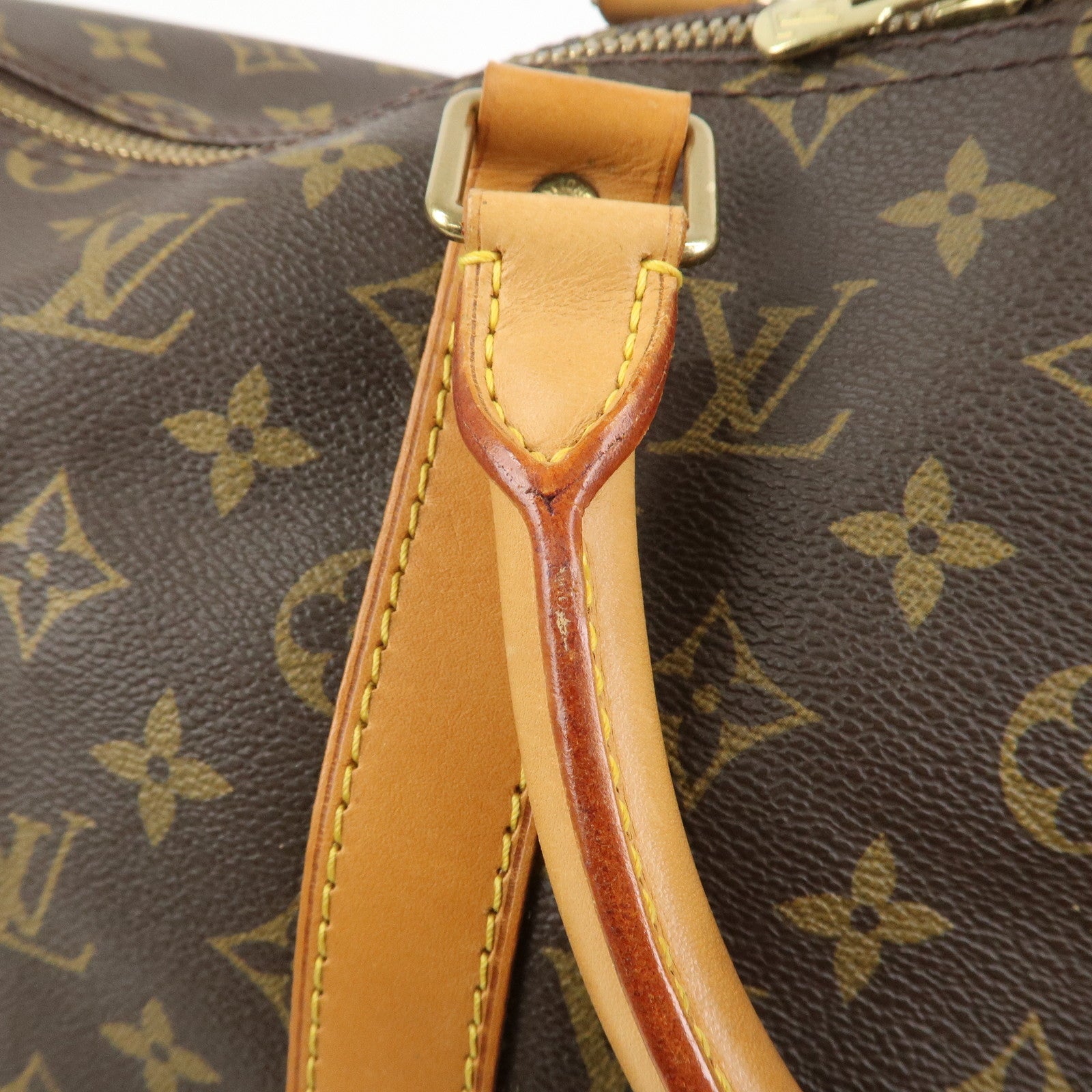 Louis Vuitton Monogram Keep All Bandouliere 50 Boston Bag M41416