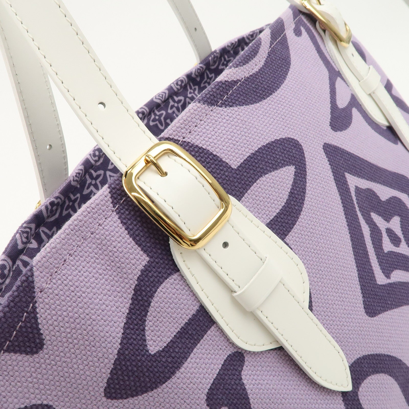 Louis Vuitton Cruise Line Canvas Tahitienne PM Tote Bag M95680