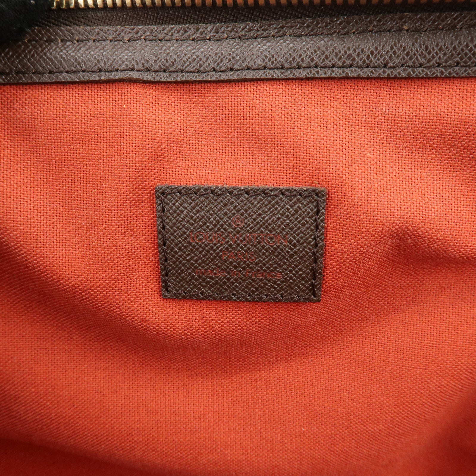 Louis Vuitton Damier Canvas Belem PM Hand Bag Brown N51173