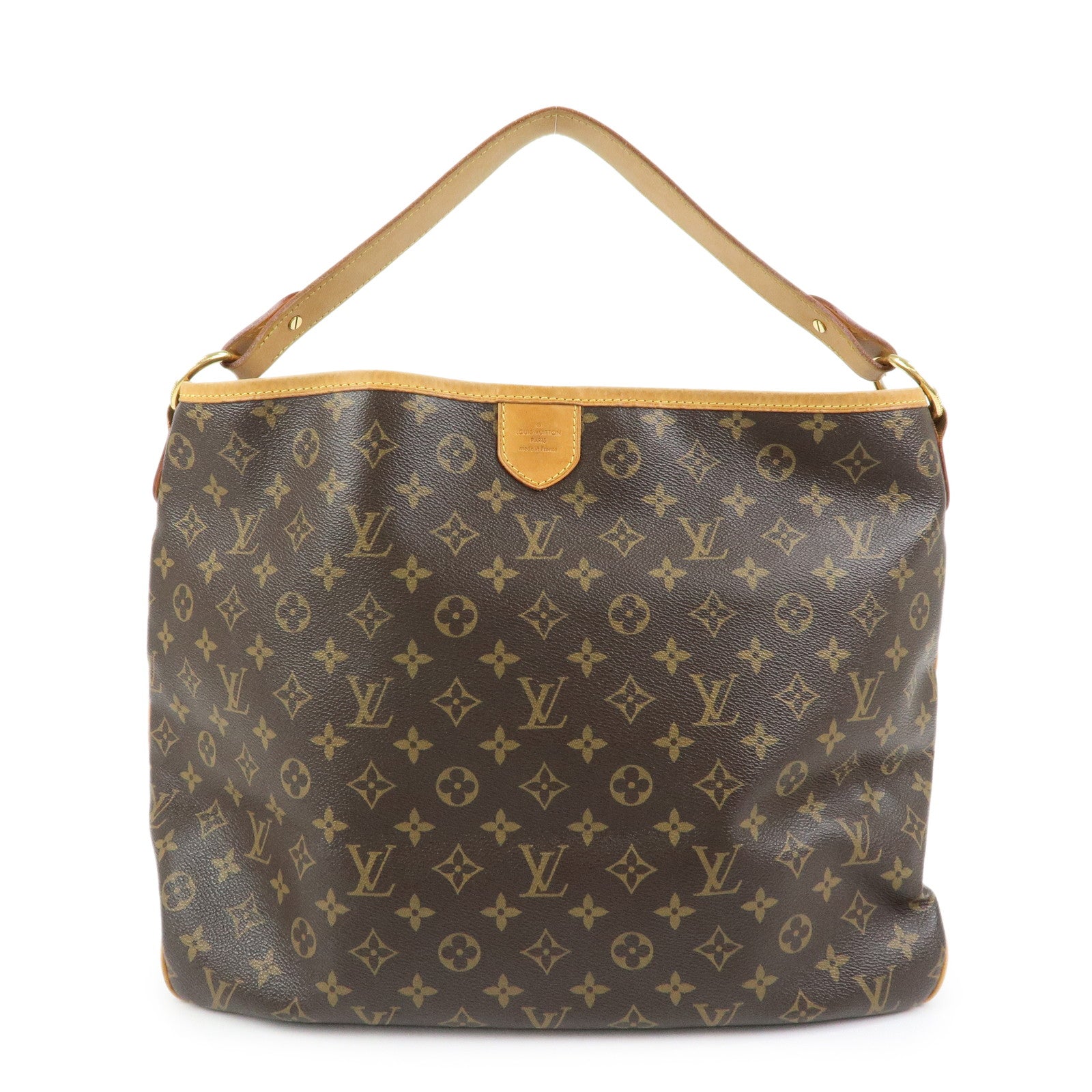 Louis Vuitton Monogram Delightful MM Shoulder Bag Brown M50156