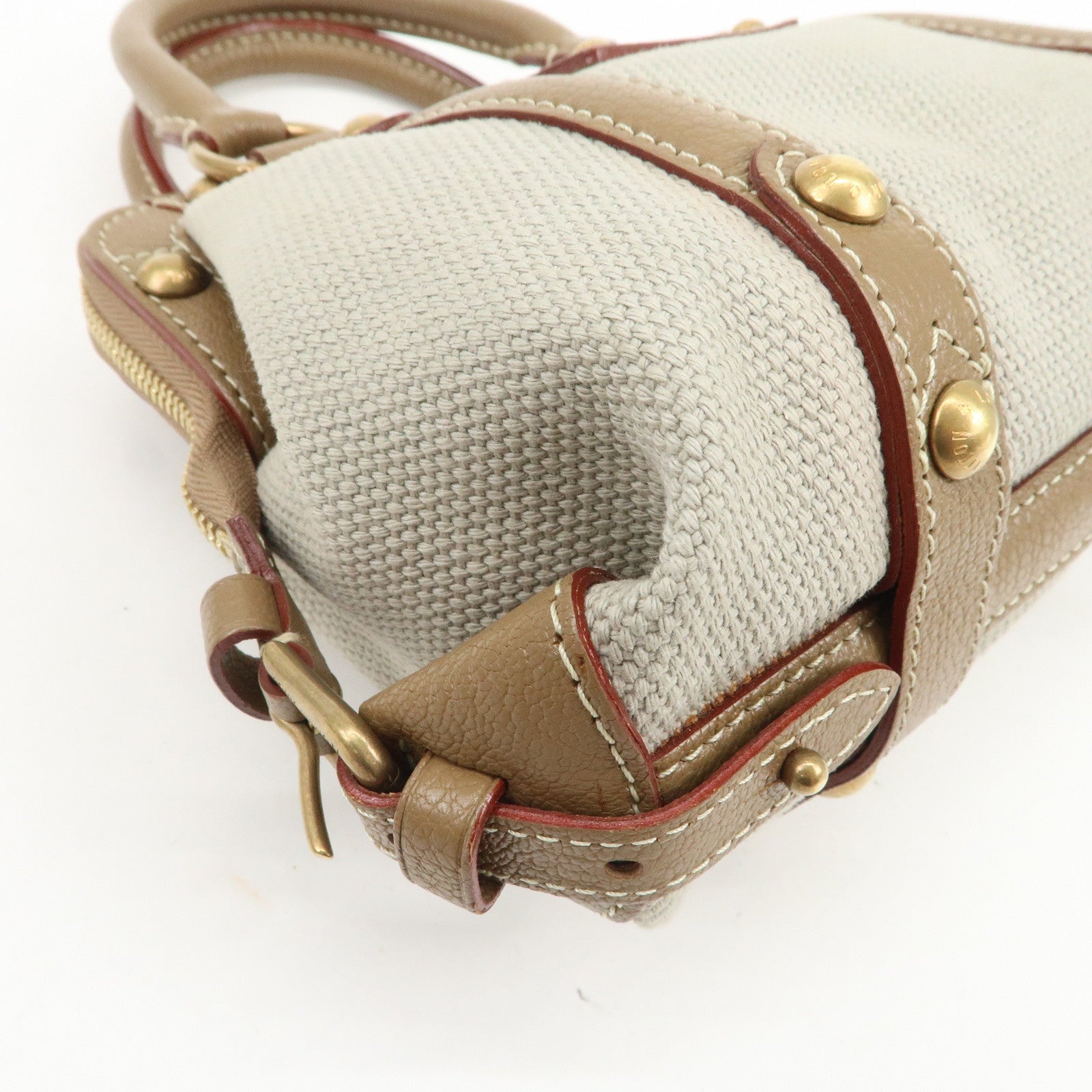 Louis Vuitton Antigua Toile Trianon Sac de Nuit PM Hand Bag M48827