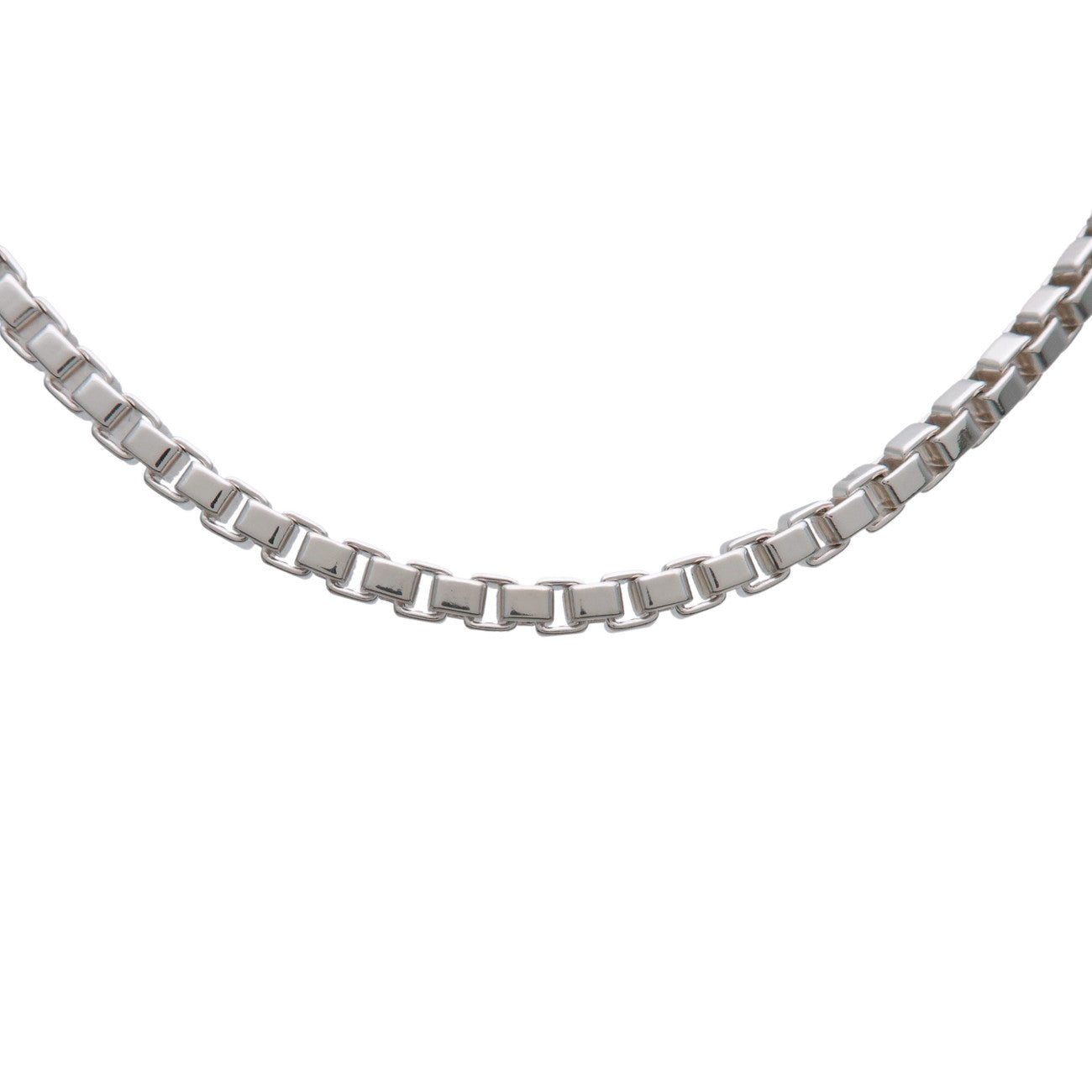 Tiffany & Co Venetian Link Necklace SV925 Silver