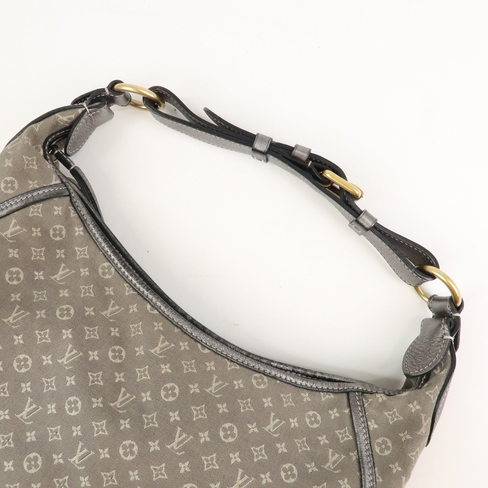 Louis Vuitton Monogram Mini Lin Manon MM ShoulderBag Platine M95618