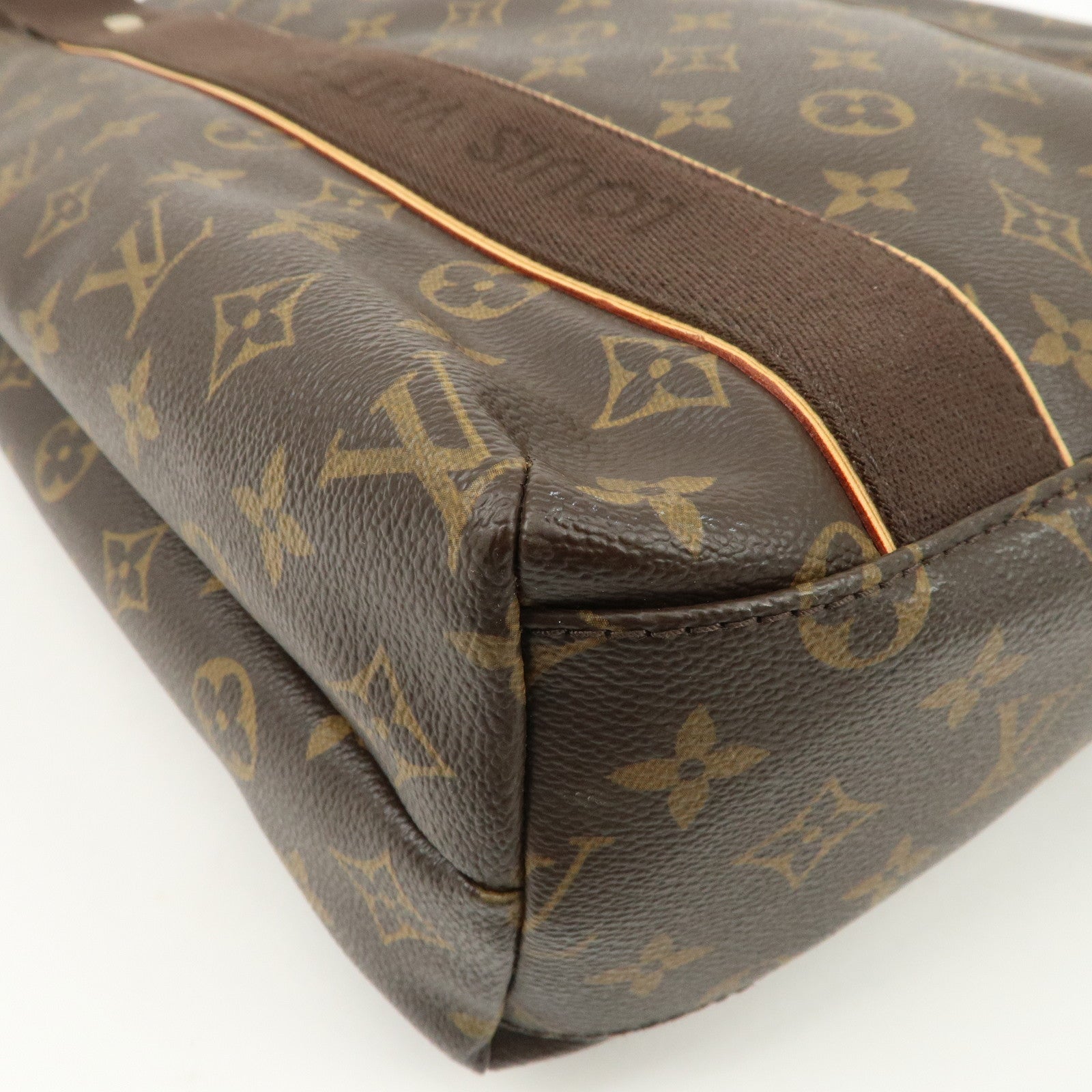 Louis Vuitton Monogram Cabas Beaubourg Tote Bag Brown M53013
