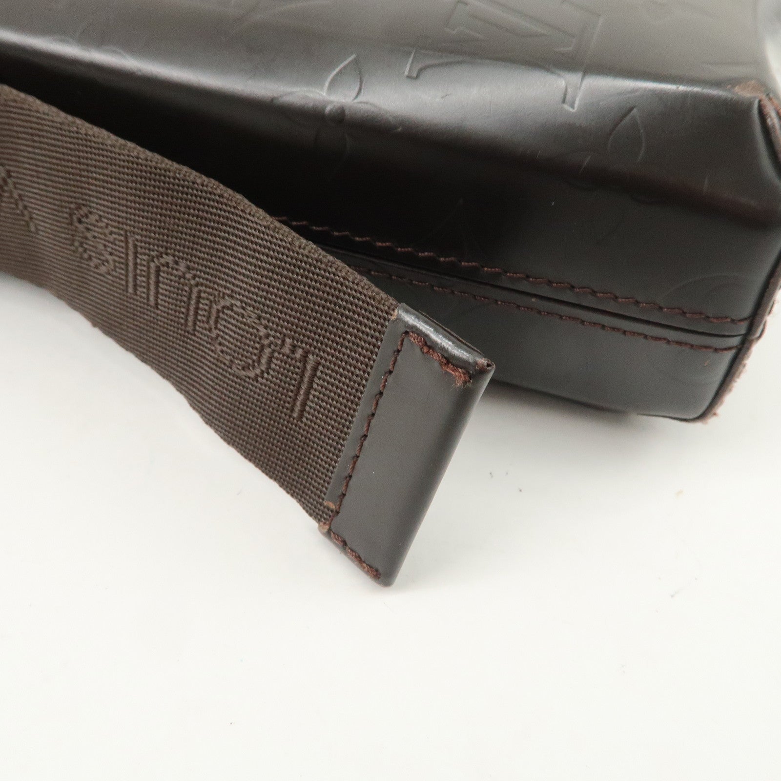 Louis Vuitton Monogram Bobby Leather Shoulder Bag Cafe Brown M46520 Used