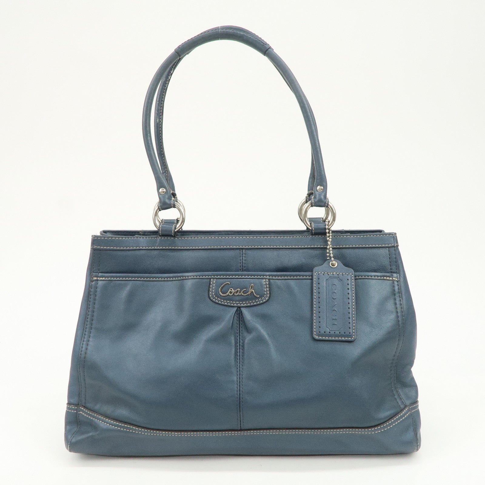 COACH Signature PVC Canvas Leather Set of 3 Shoulder Bag