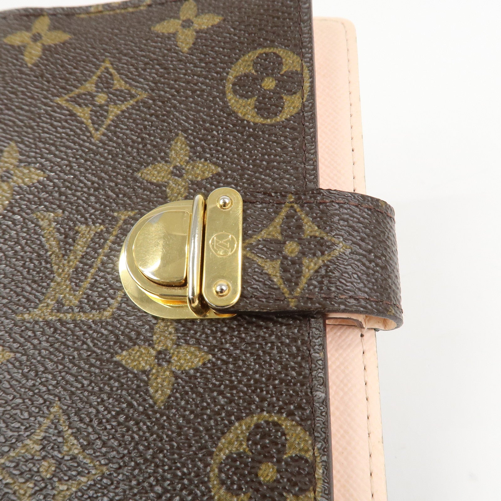 Louis Vuitton Monogram Agenda Koala PM Planner Cover Brown R21013