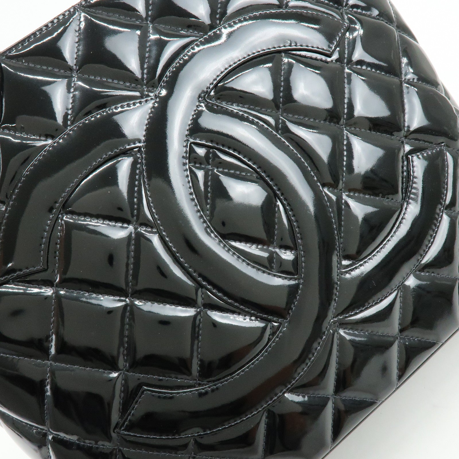 CHANEL Matelasse COCO Mark Medallion Tote Bag Hand Bag A01804