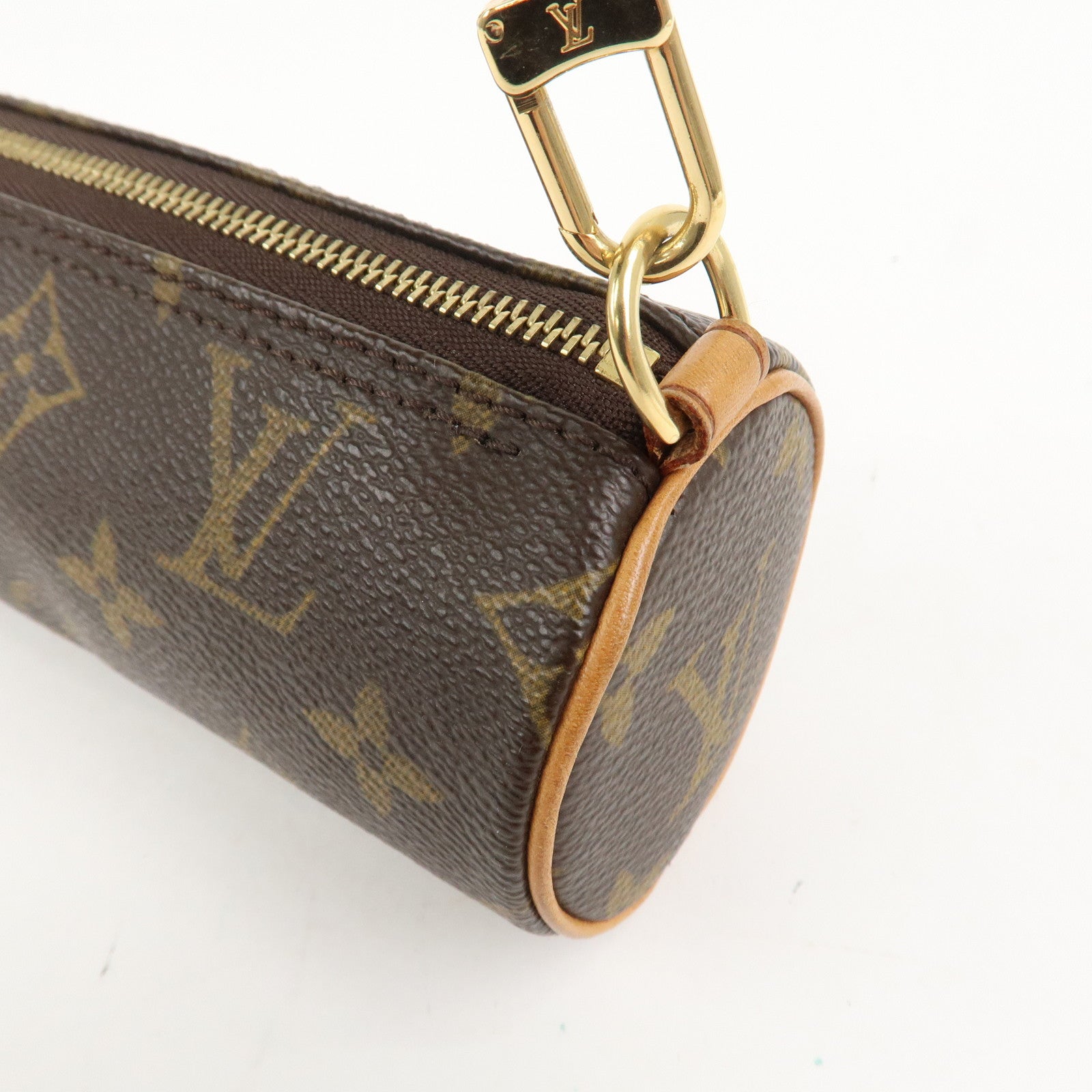 Louis Vuitton Monogram Mini Pouch for Papillon Bag New Style Brown
