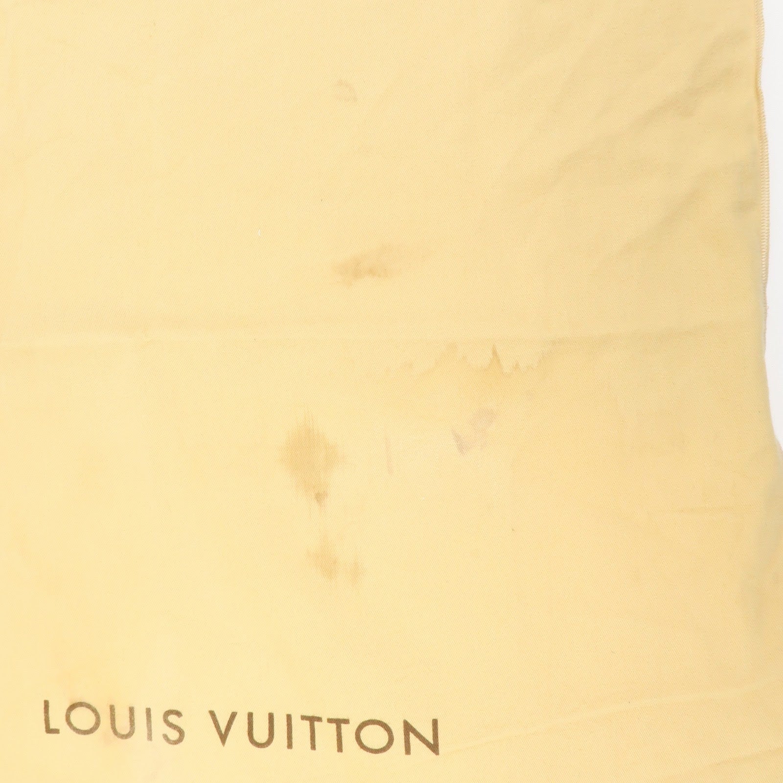 Louis Vuitton Set Of 10 Dust Bag Storage Bag Flap Style Beige