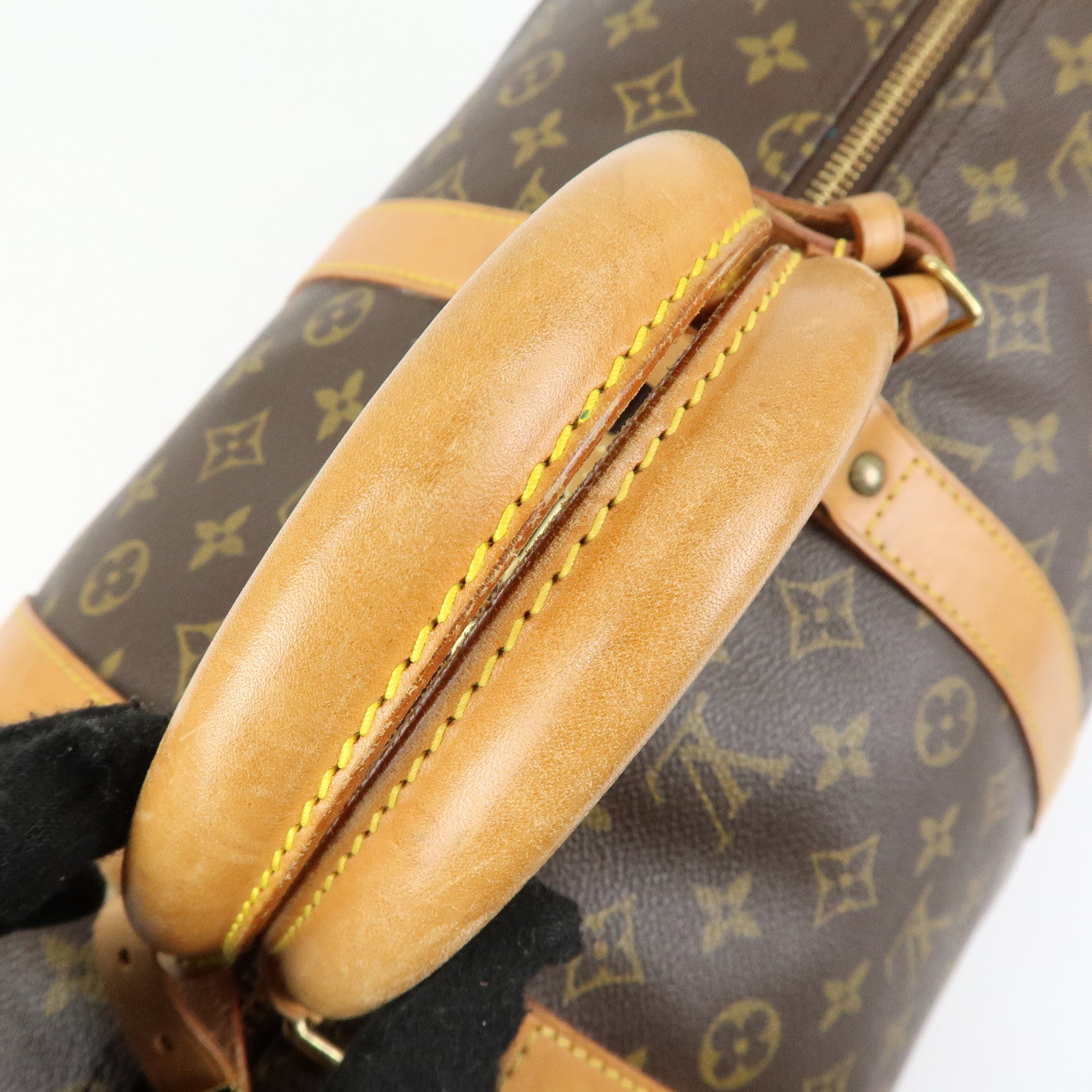 Louis Vuitton Monogram Keep All Bandouliere 55 Boston Bag M41414