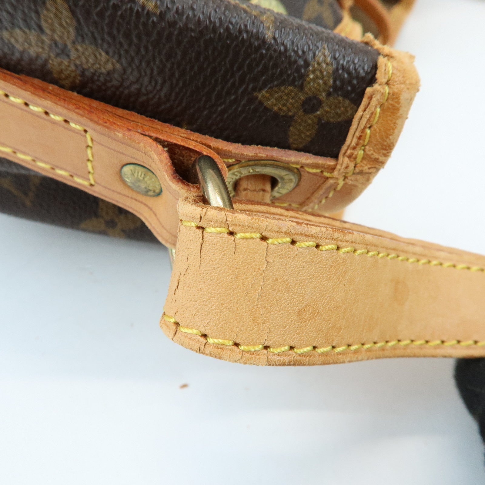 Louis Vuitton Monogram Canvas Petit Noe Shoulder Bag Brown M42226