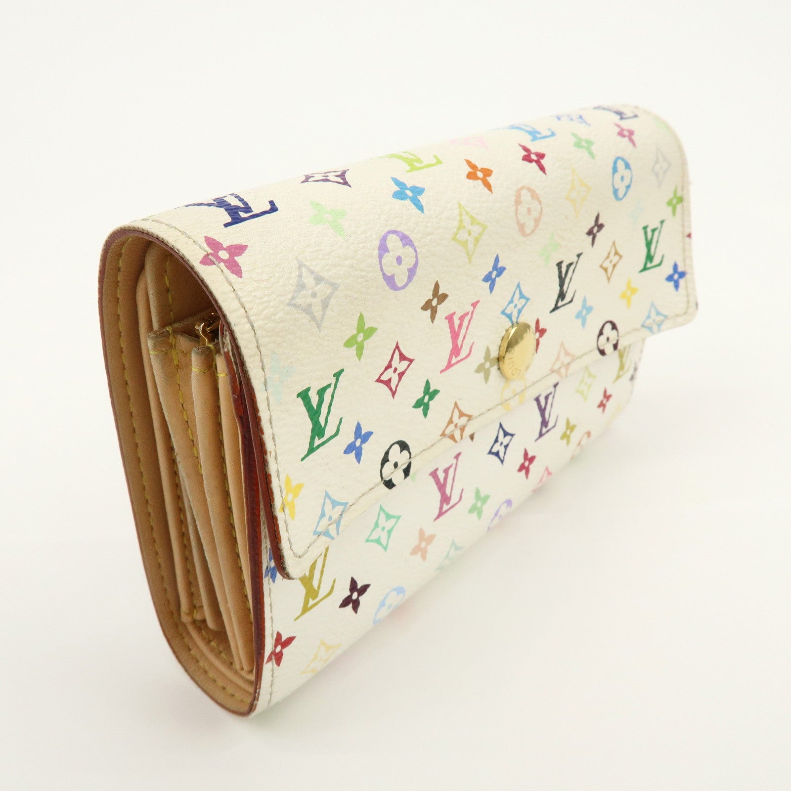 Louis Vuitton Monogram Multicolor Portefeuille Alexandra Wallet