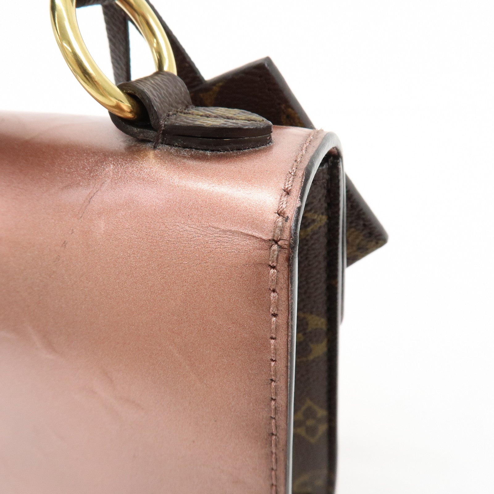 Louis Vuitton Monogram Vernis Spring Street 2Way Hand Bag M90568