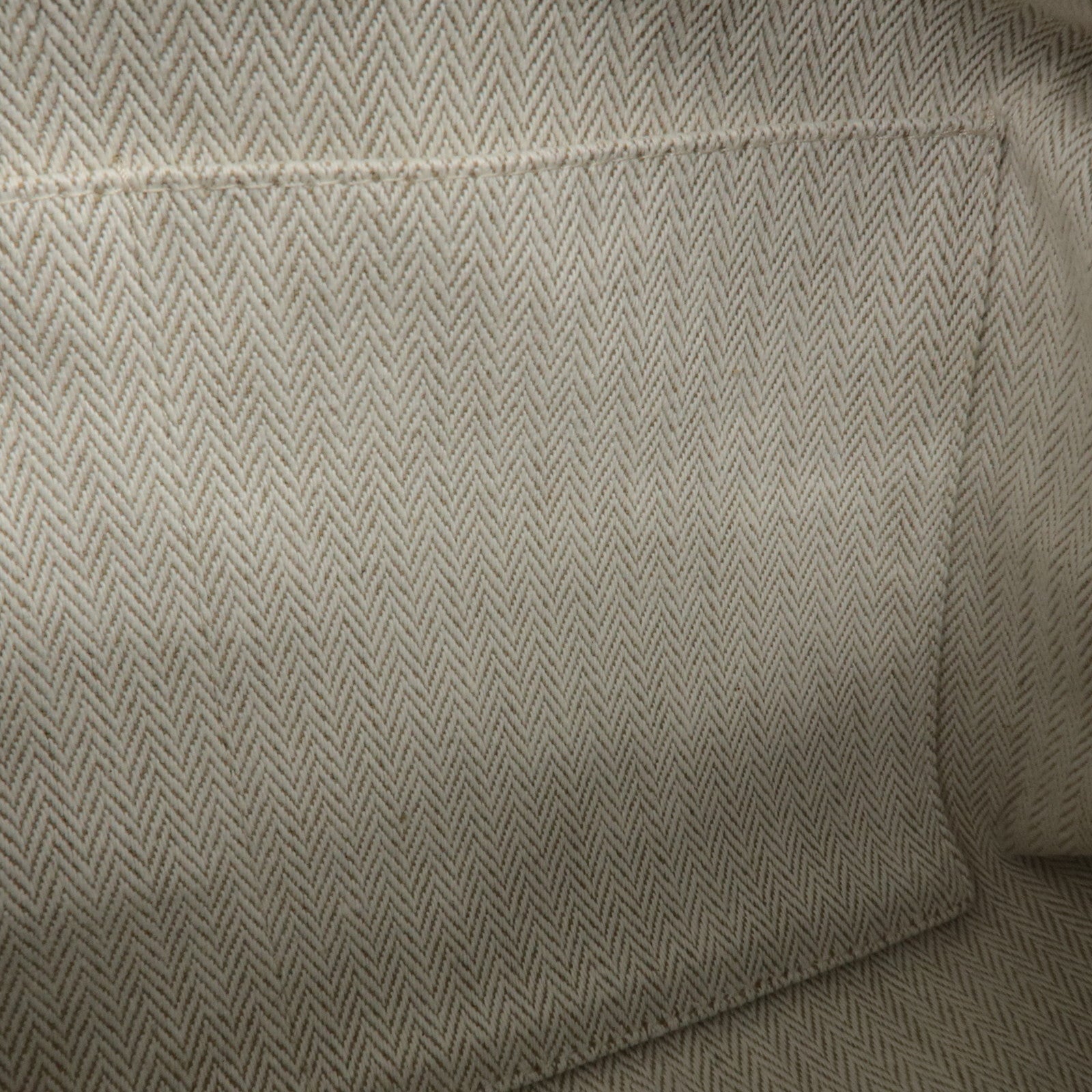 HERMES Canvas Bride A Brac GM Hand Bag Cosmetic Pouch Green Navy Used