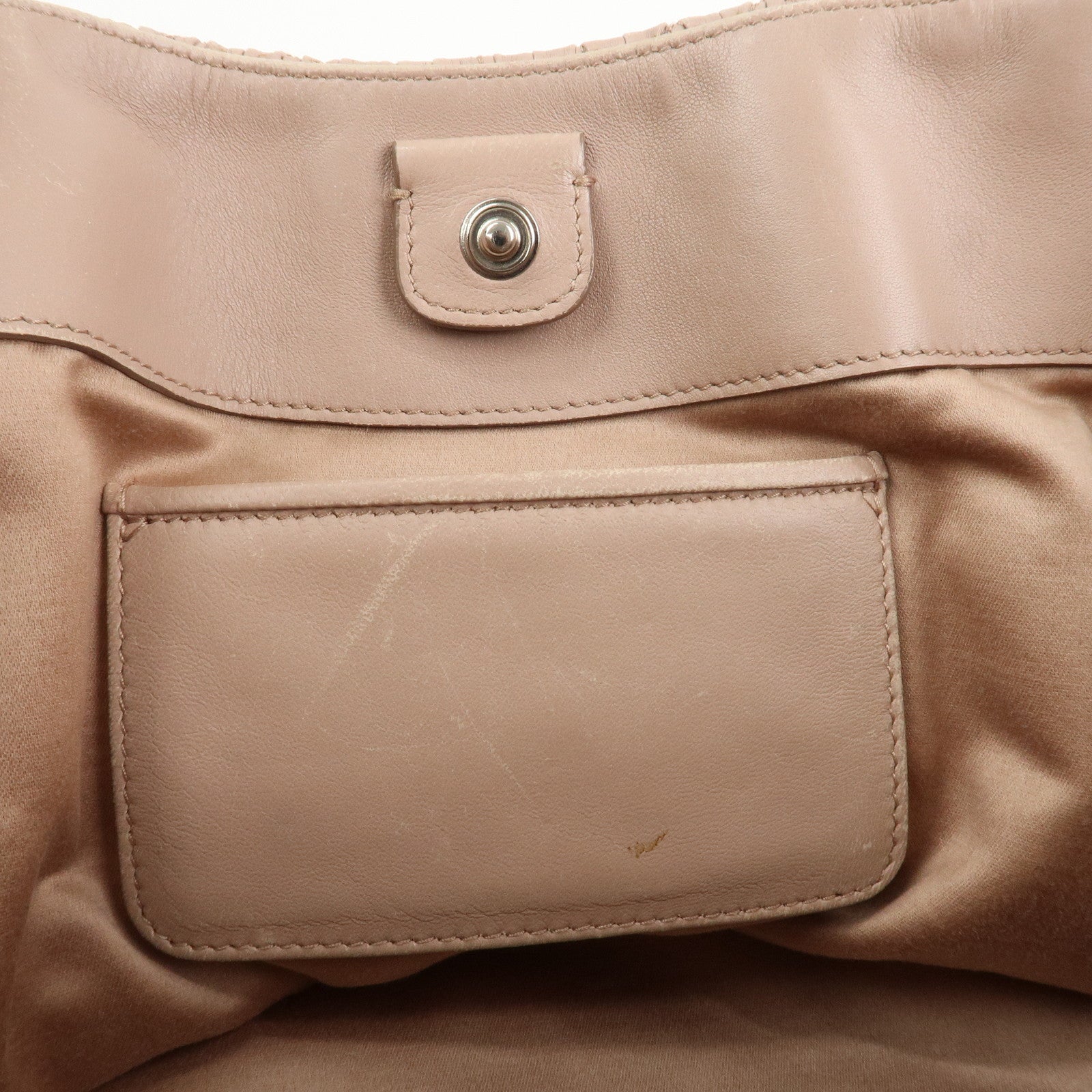MIU MIU Matelasse Nappa Crystal Leather 2Way Shoulder Bag 5BE896