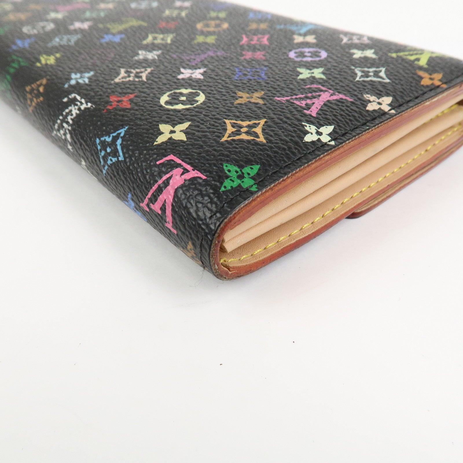 Louis Vuitton Monogram MultiColor Portefeuille Sarah Wallet M9353