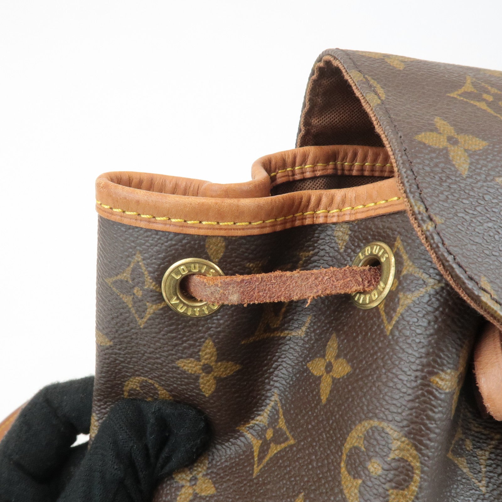 Louis Vuitton Monogram Montsouris MM Backpack Brown M51136
