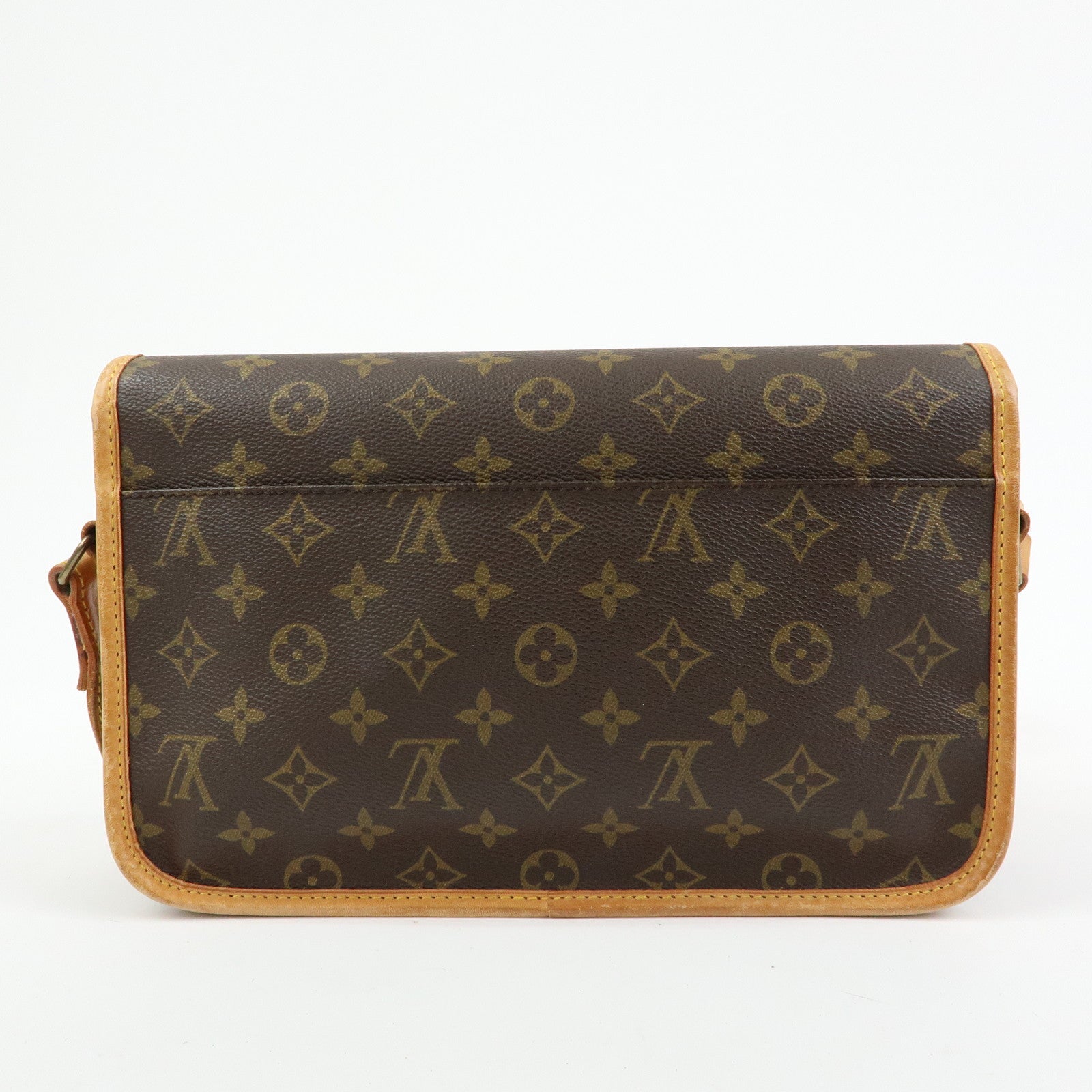 Louis Vuitton Monogram Gibeciere MM Shoulder Bag M42247