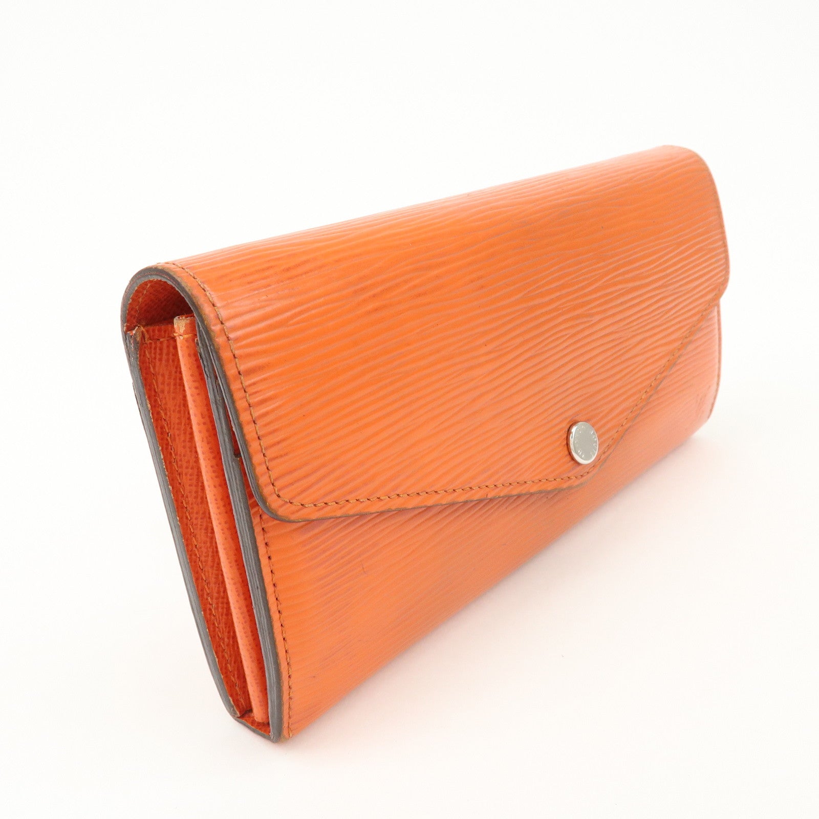 Louis Vuitton Epi leather Portefeuille Sarah Wallet Sunrise M62112