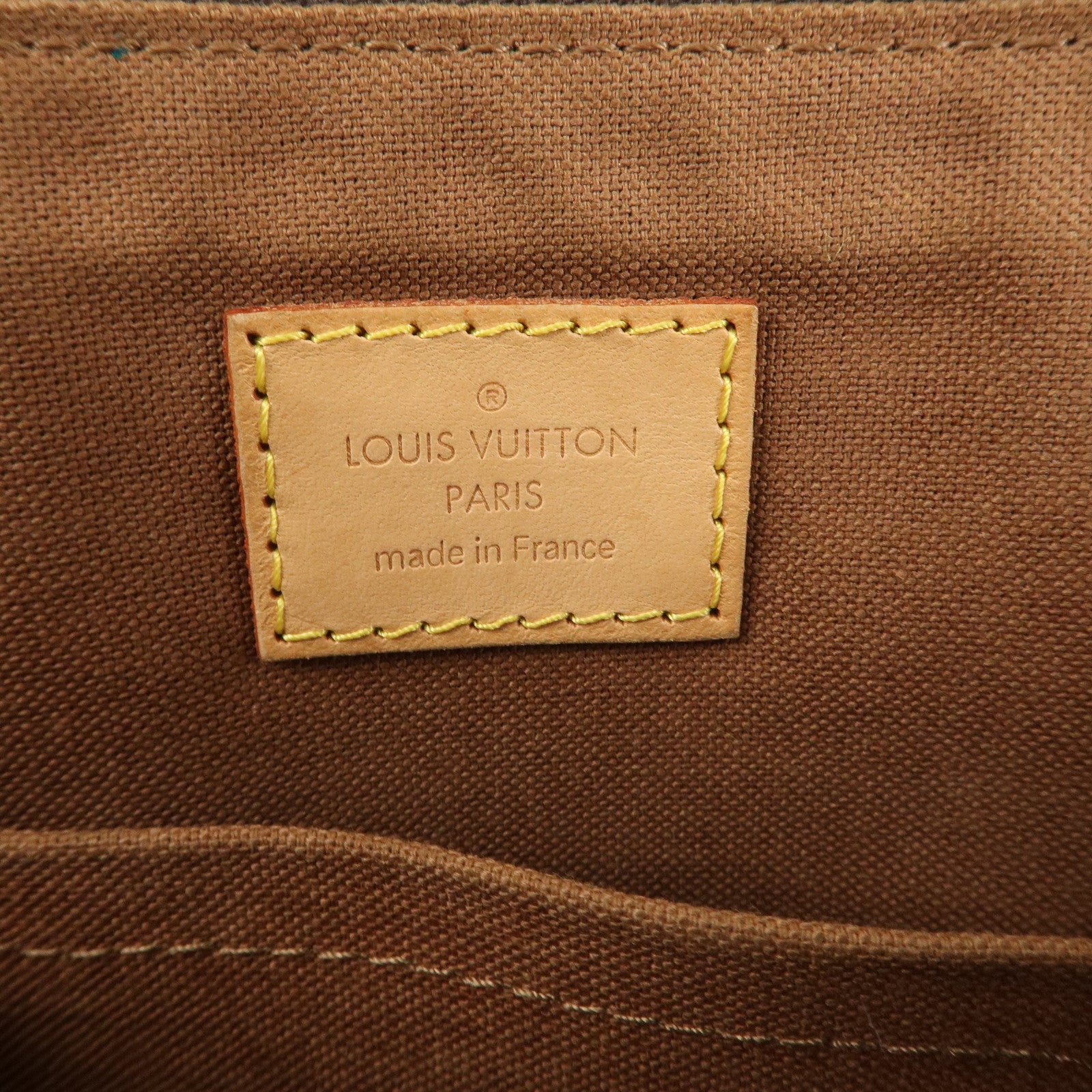 Louis Vuitton Monogram Popincourt Haut Shoulder Bag M40007 Used