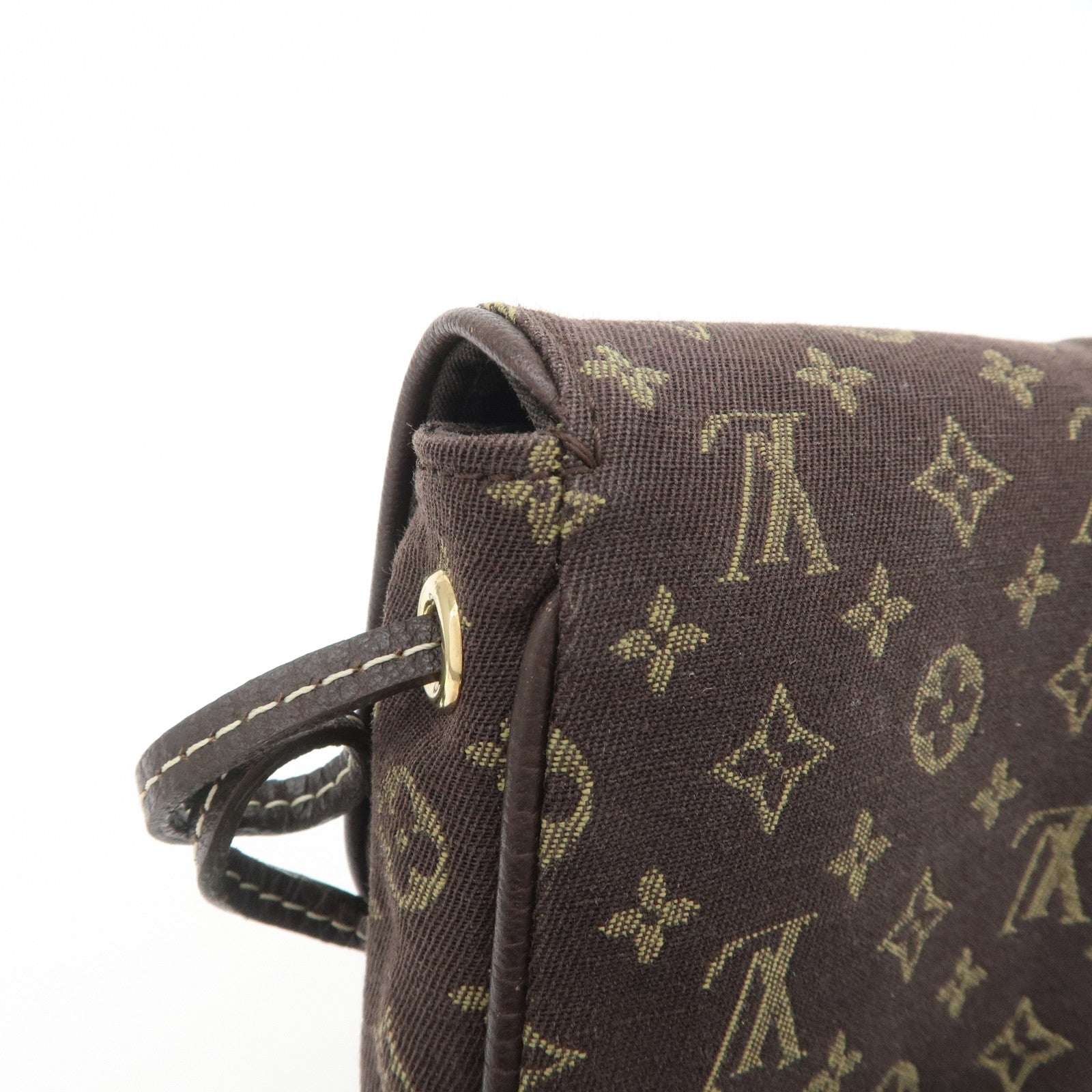 Louis Vuitton Monogram Mini Lin Pochette Cancun Ebene M95313