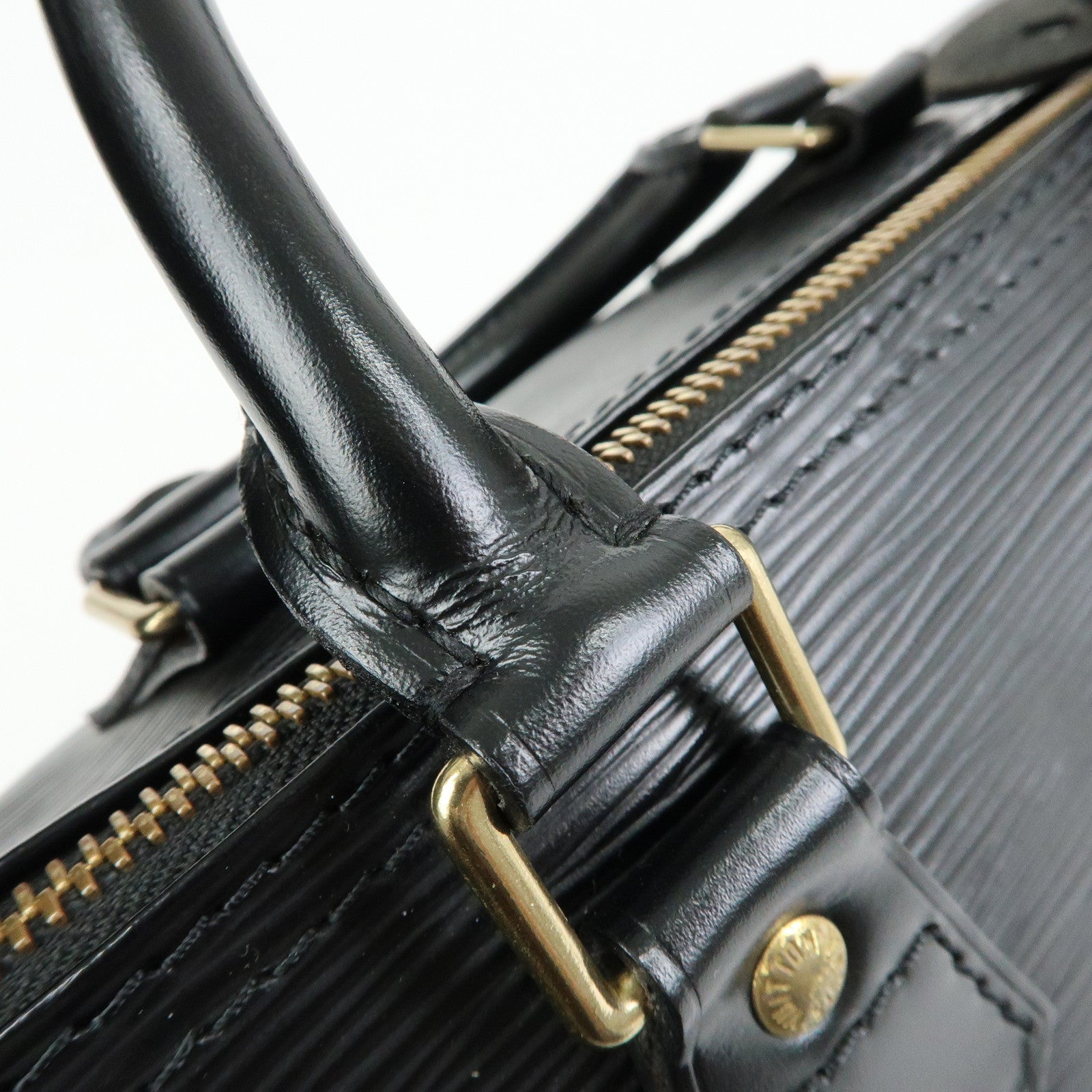 Louis Vuitton Epi Speedy 25 Boston Bag Hand Bag Noir Black M43012