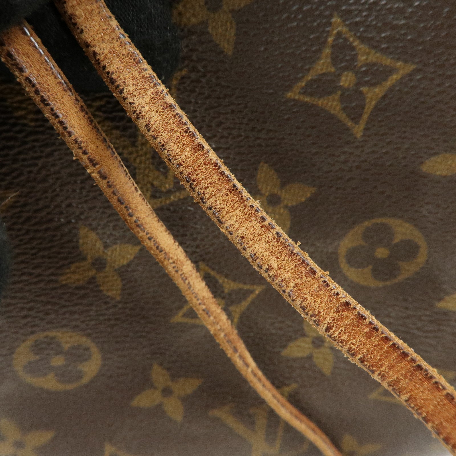 Louis Vuitton Monogram Petit Noe Shoulder Bag Brown M42226