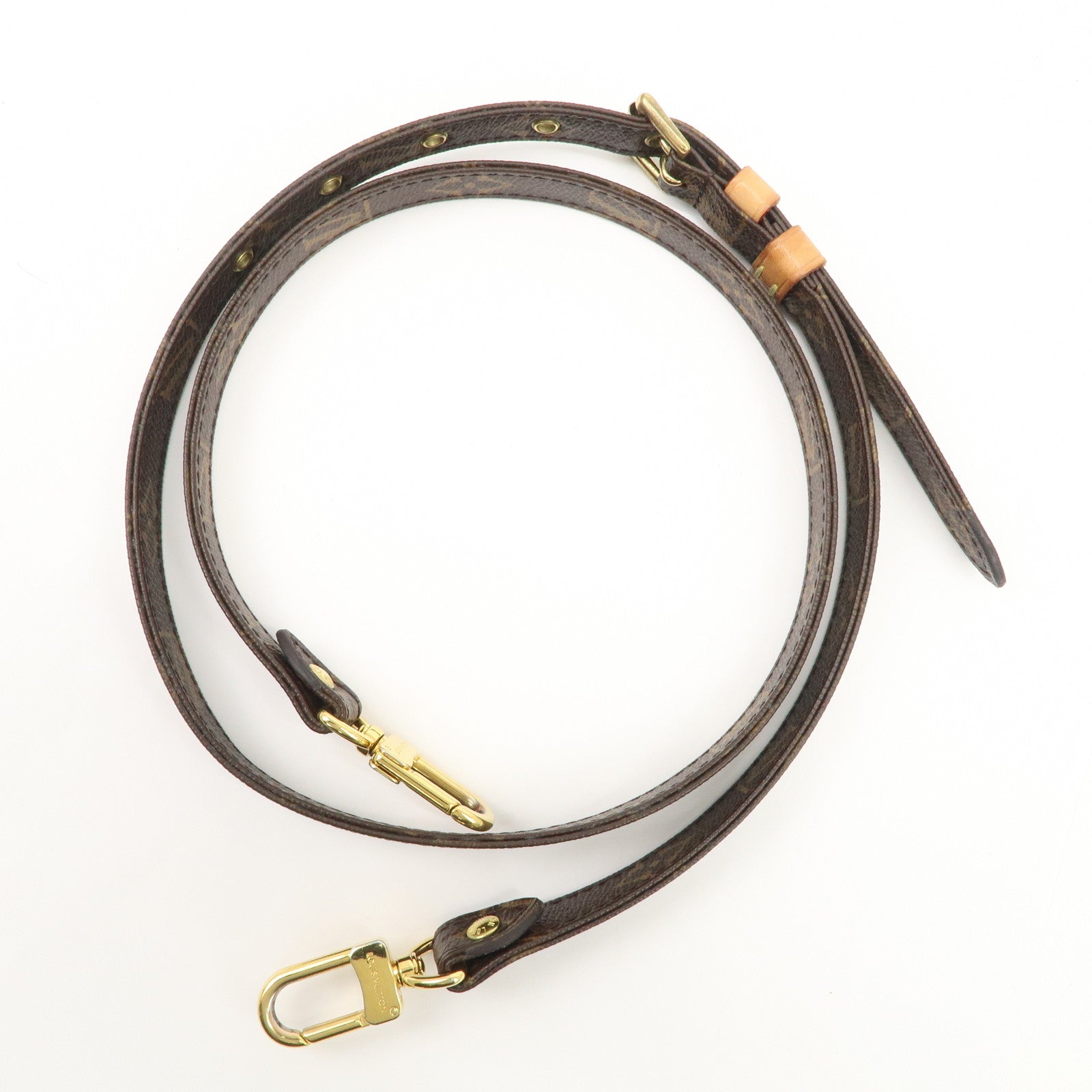 Louis Vuitton Monogram Canvas Adjustable Shoulder Strap J52315 Used