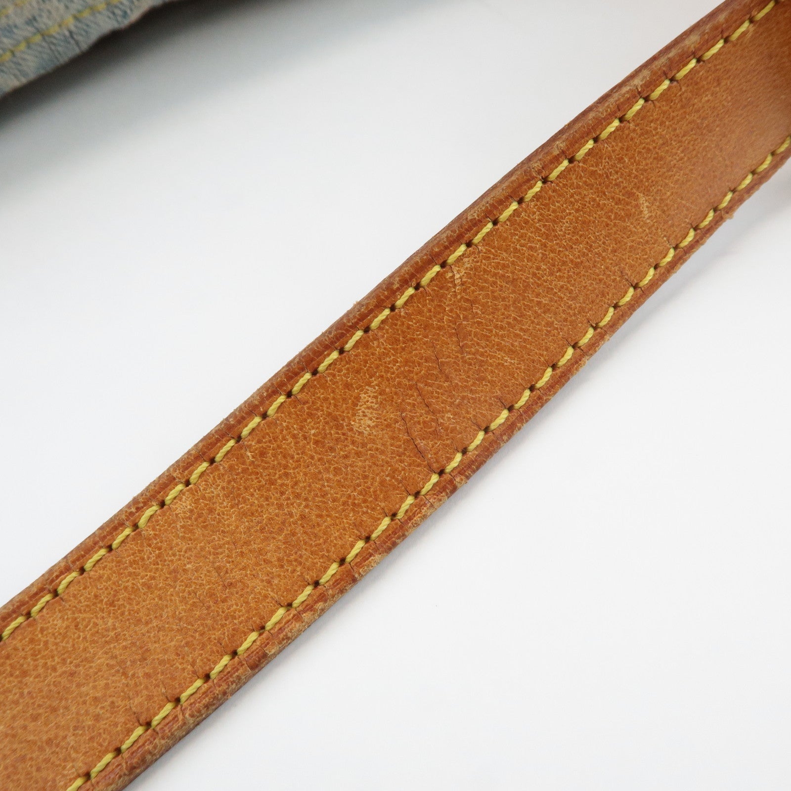 Louis Vuitton Monogram Denim Baggy PM 2Way Shoulder Bag M95049 Used