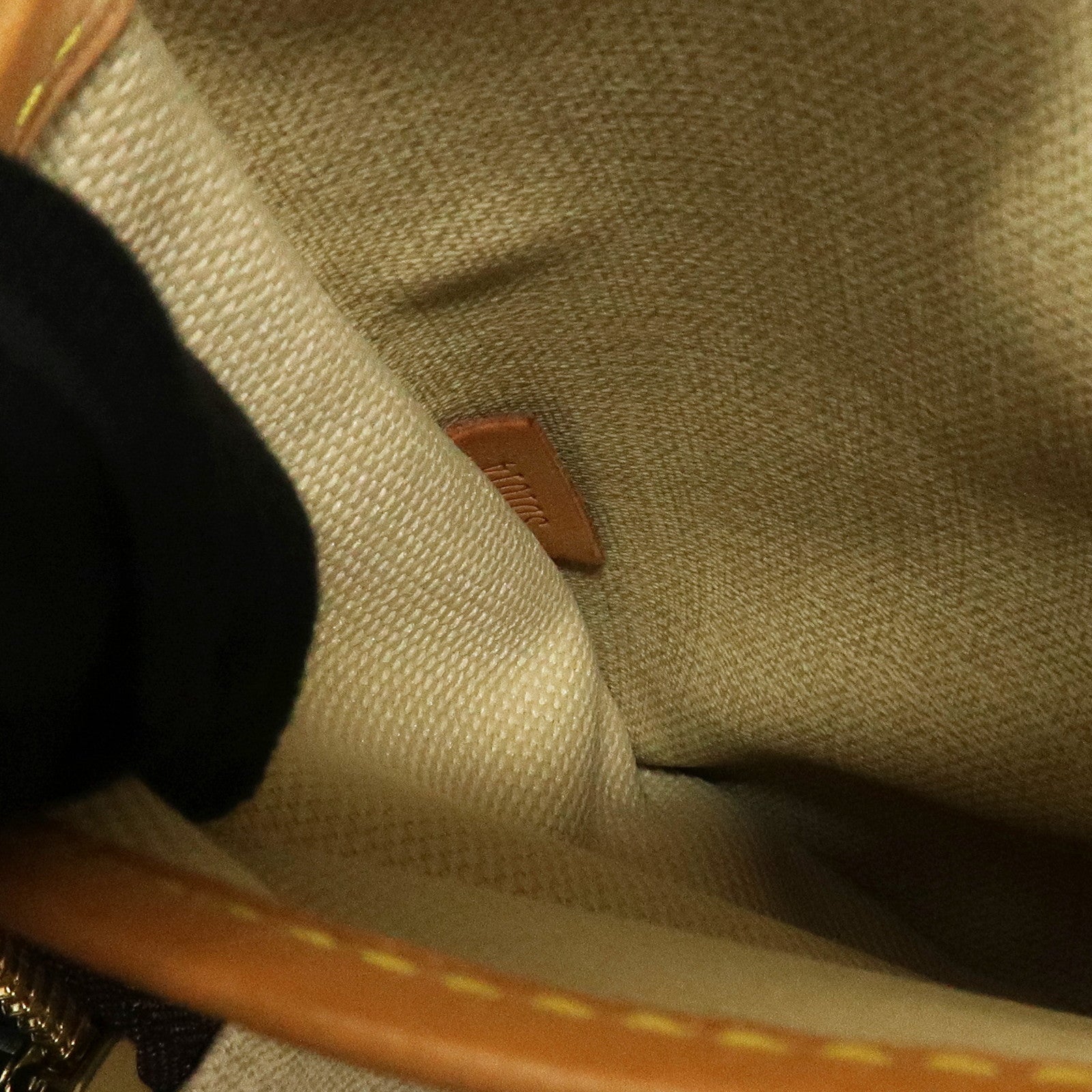 Louis Vuitton Monogram Trueville Hand Bag Brown M42228 Used