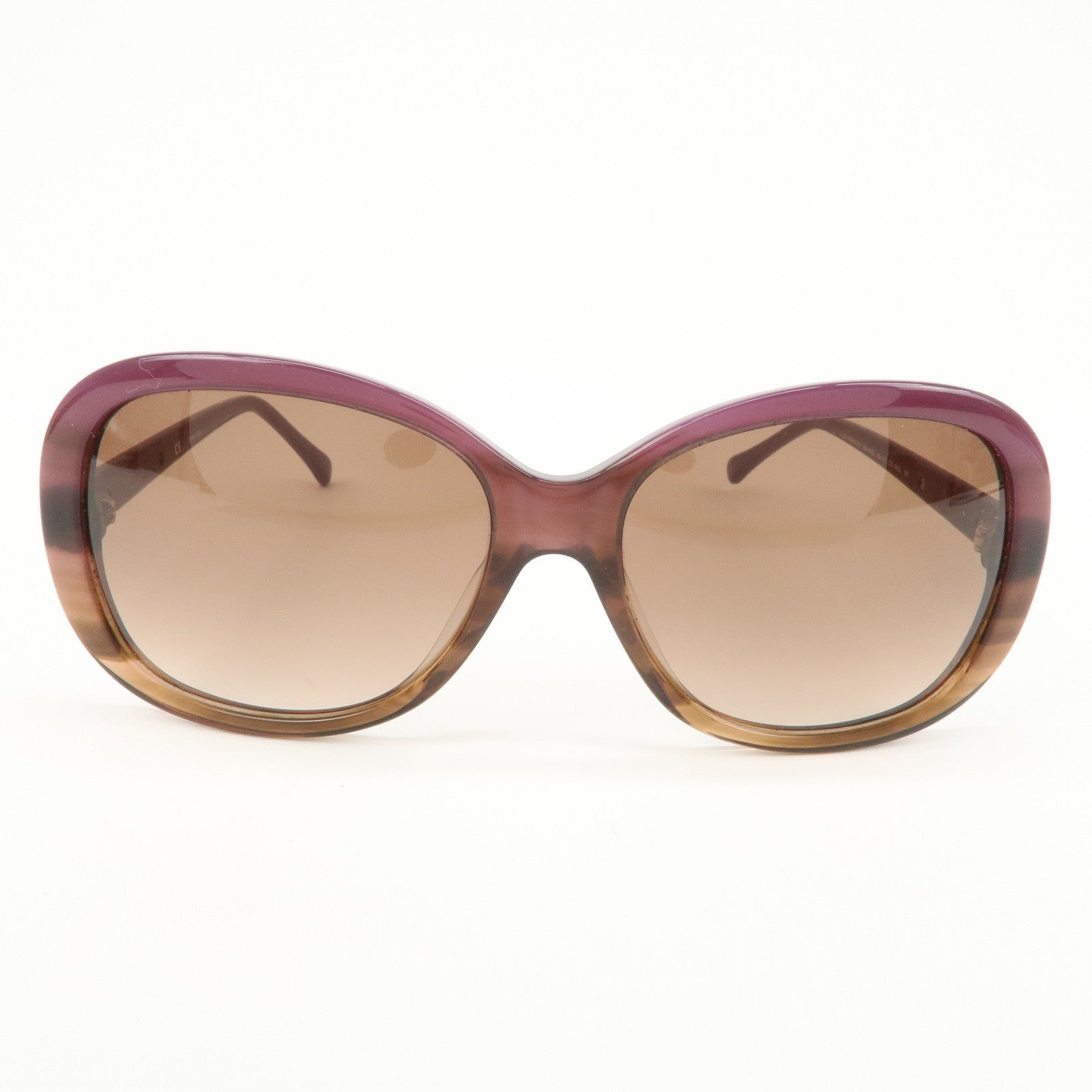 GIVENCHY Plastic Sunglasses Purple SGV842G 58□17 COL.0ACL 140
