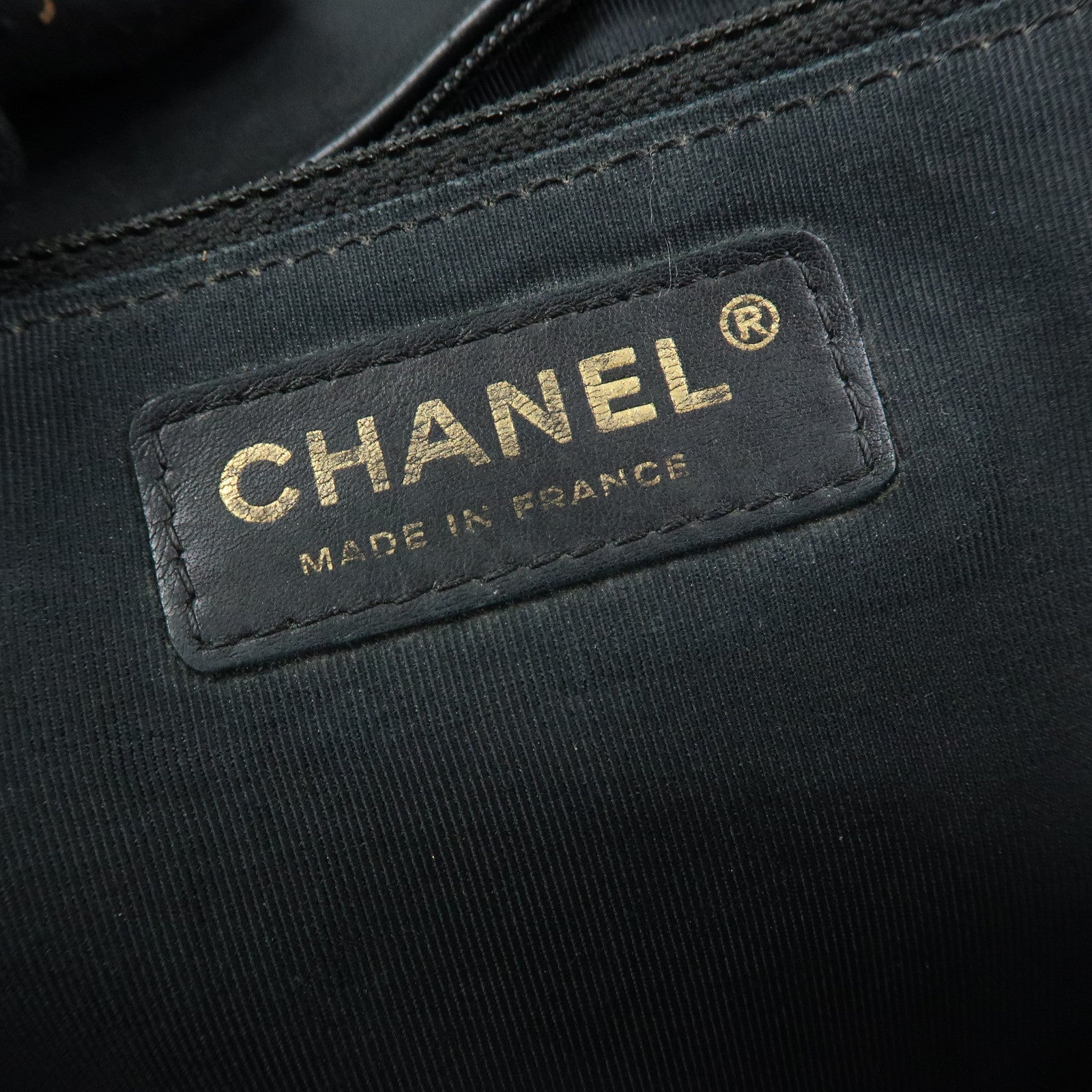 CHANEL Matelasse Lamb Skin Double Chain Single Flap Shoulder Bag