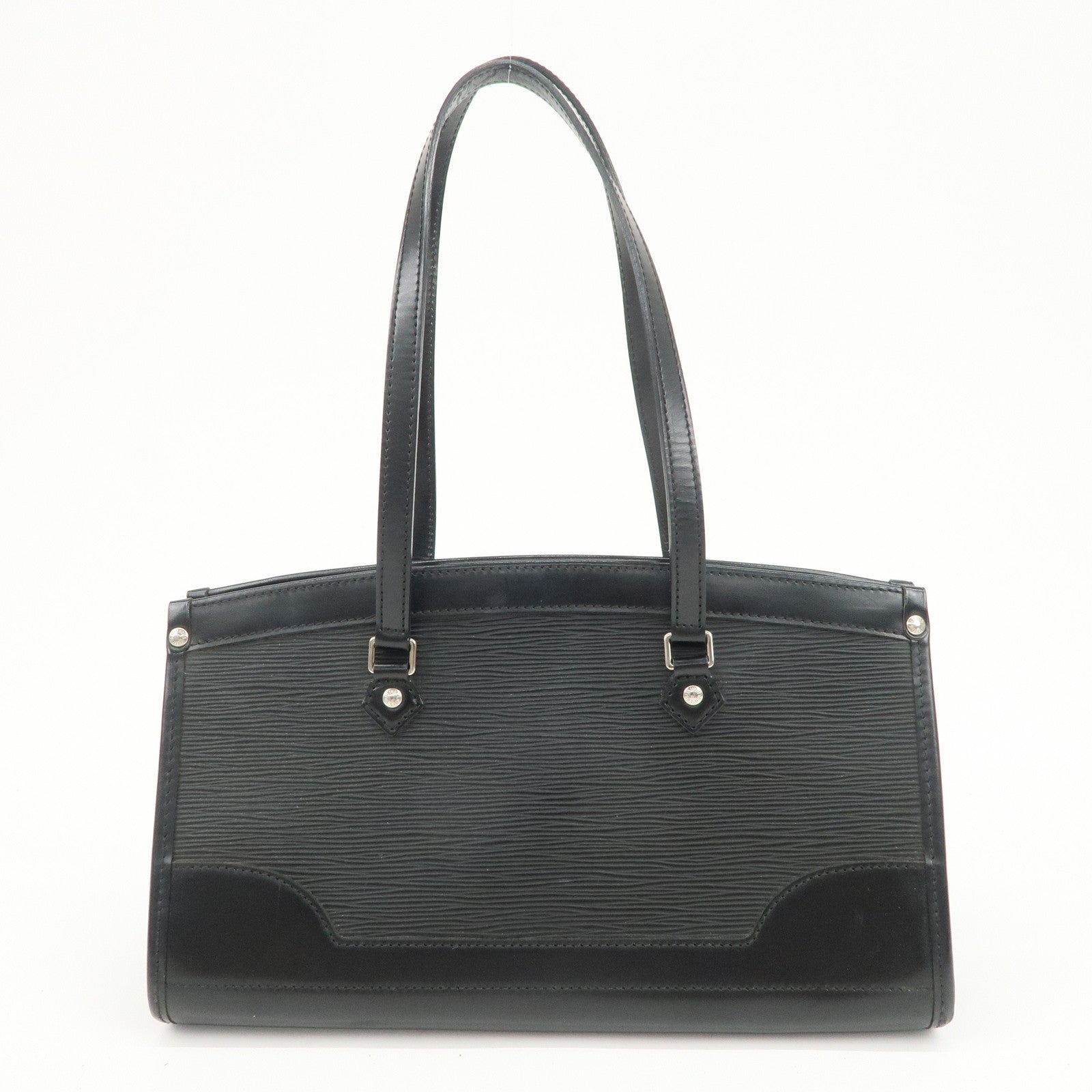 Louis Vuitton Epi Leather Madeleine PM Hand Bag Noir Black M59332