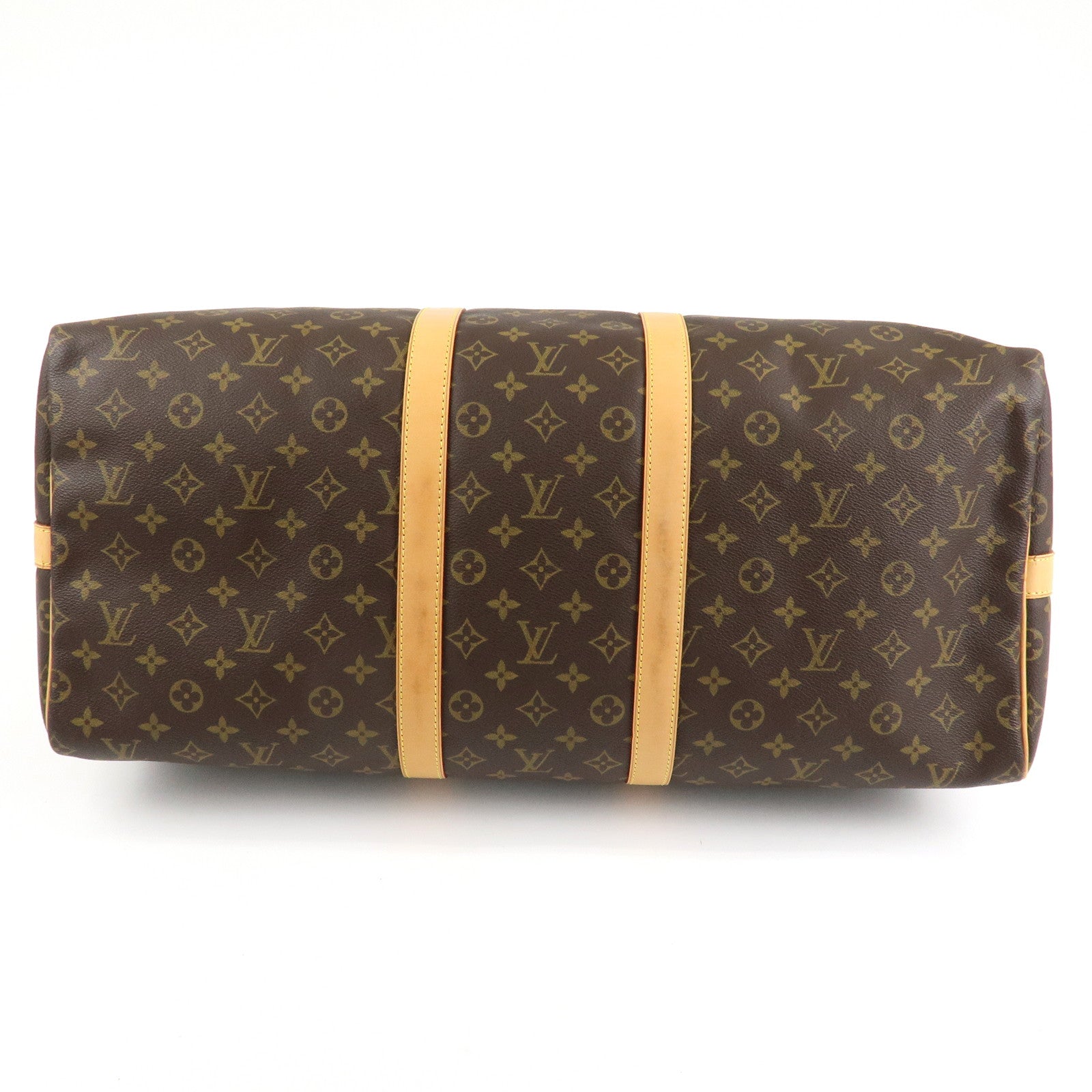 Louis Vuitton Monogram Keep All Bandouliere 55 Boston Bag M41414 Used