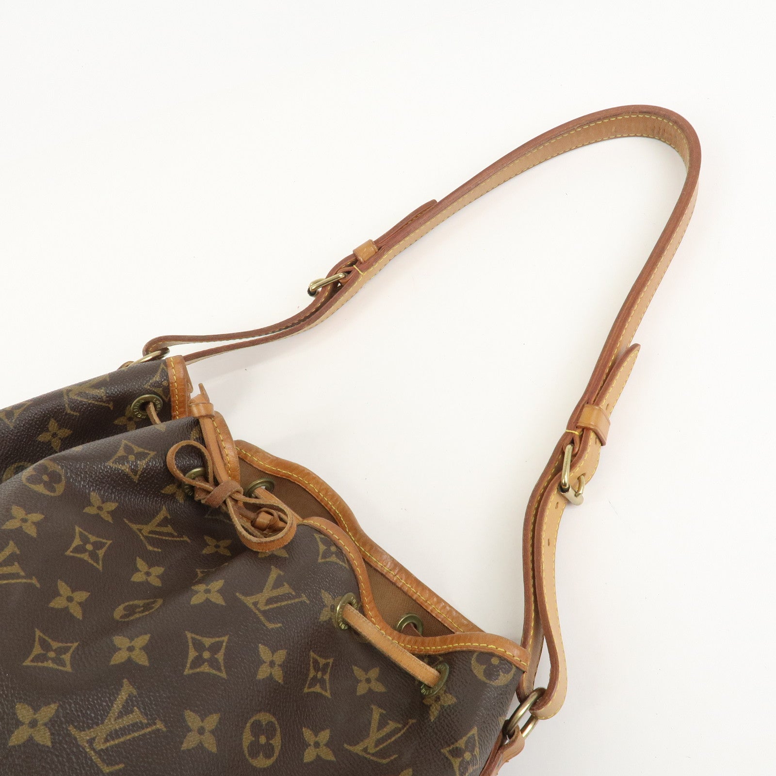 Louis Vuitton Monogram Noe Shoulder Bag Hand Bag Brown M42224