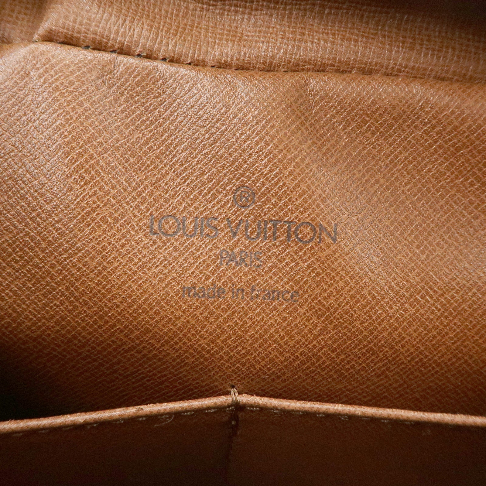 Louis Vuitton Monogram Compiegne 28 Pouch Clutch Bag Brown M51845