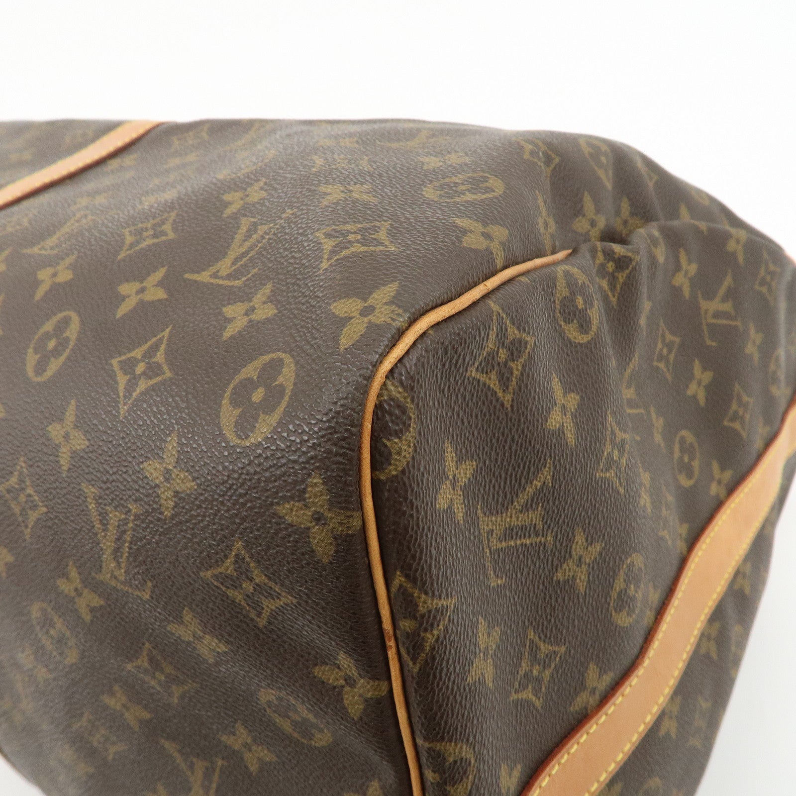 Louis Vuitton Monogram Keep All Bandouliere 60 Boston Bag M41412