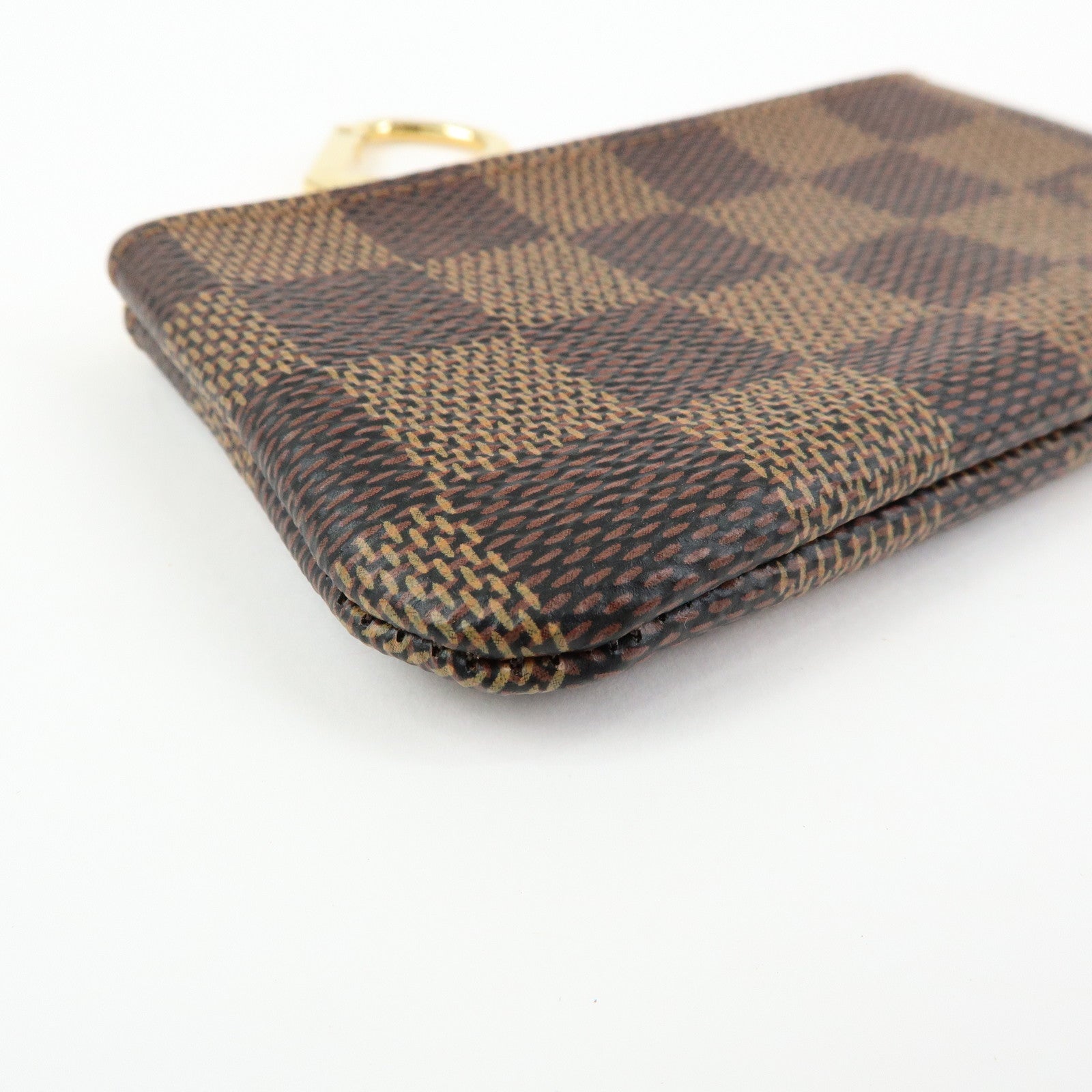 Louis Vuitton Damier Canvas Pochette Cles Damier Ebene N62658