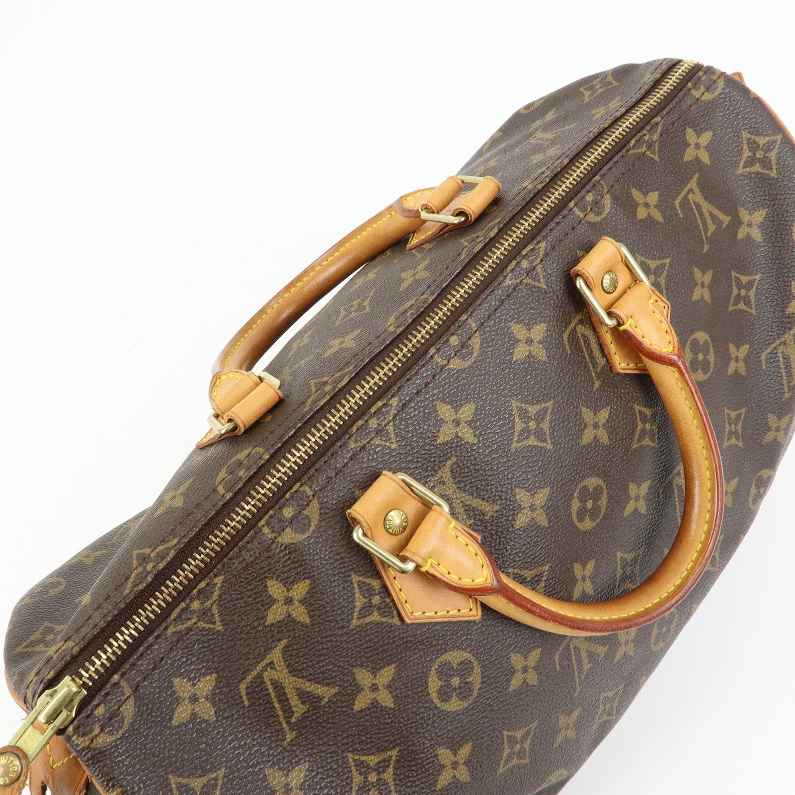 Louis Vuitton Monogram Speedy 35 Boston Bag Hand Bag M41524