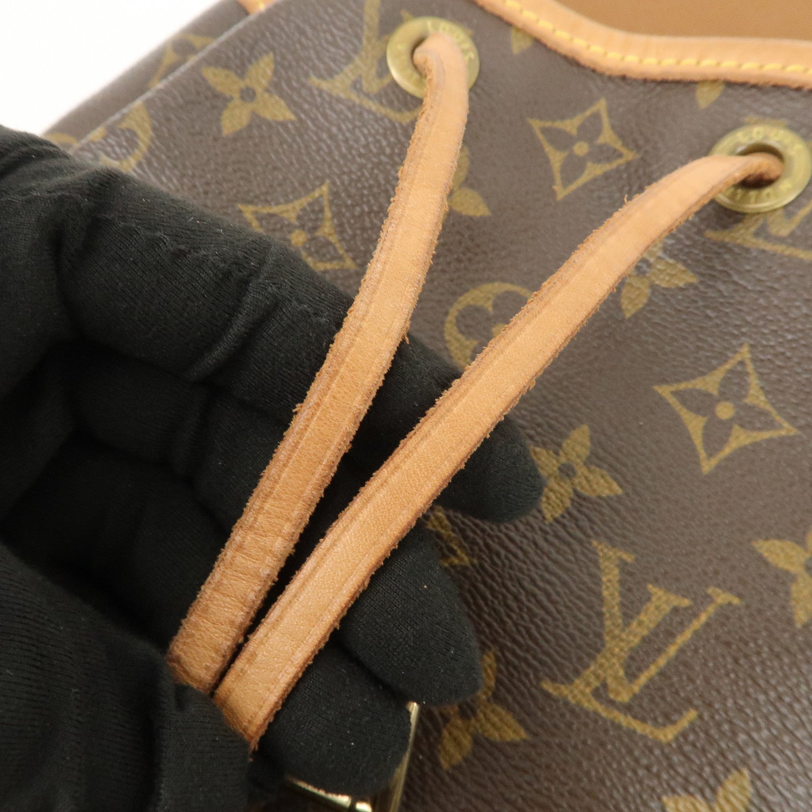 Louis Vuitton Monogram Montsouris MM Backpack Brown M51136