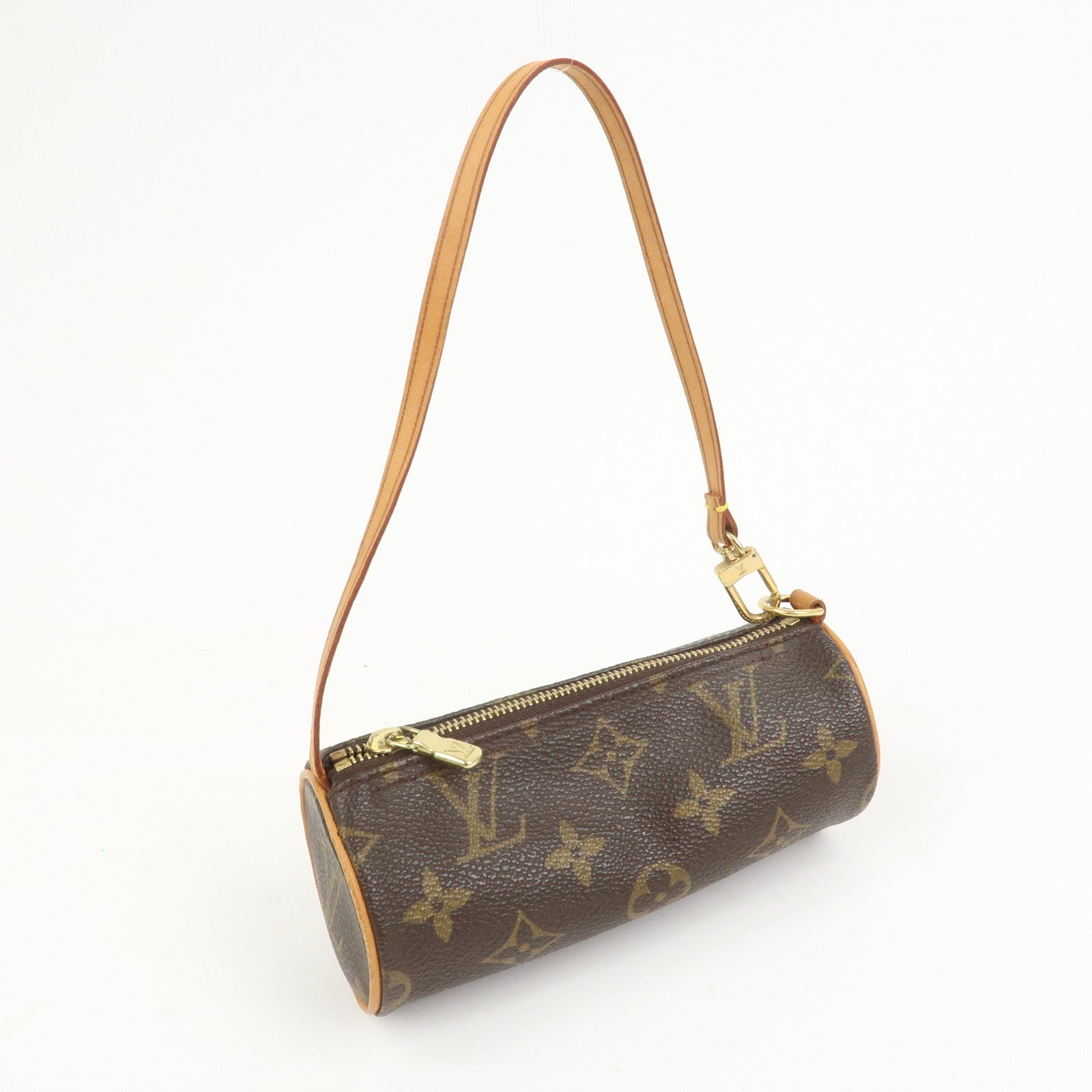 Louis Vuitton Monogram Mini Pouch for Papillon Bag Brown
