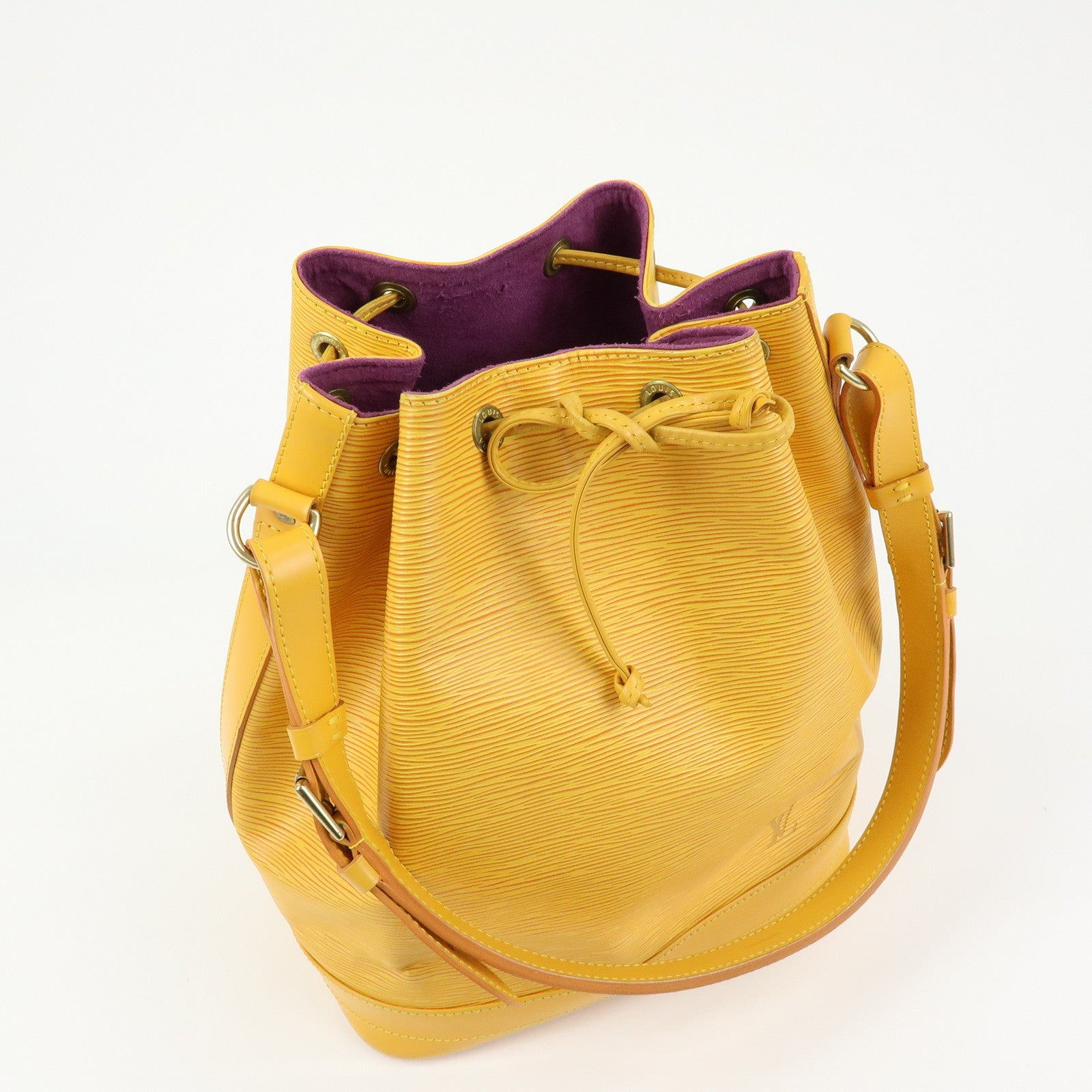 Louis Vuitton Epi Noe Leather Shoulder Bag Tassili Yellow M44009