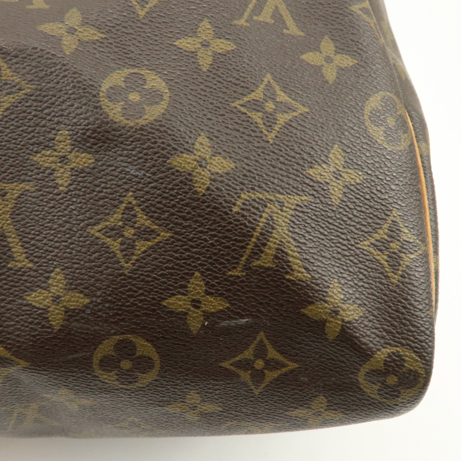 Louis Vuitton Monogram Keep All 50 Boston Bag Brown M41426