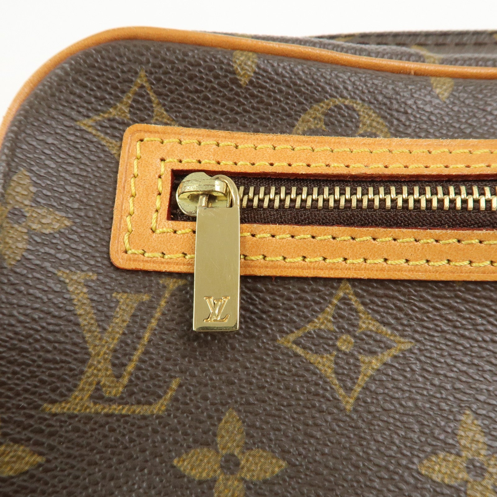 Louis Vuitton Monogram Pochette Cite Shoulder Bag Brown M51183