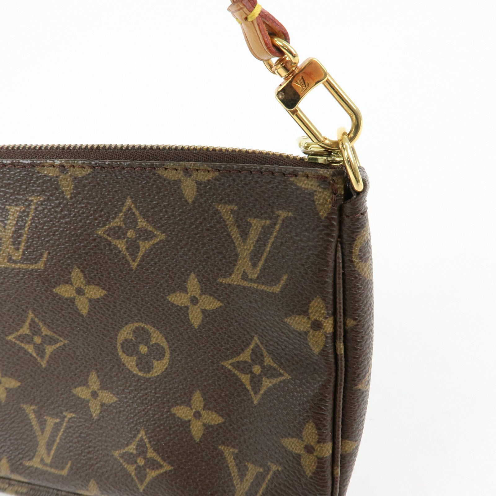 Louis Vuitton Monogram Pochette Accessoires Pouch Hand Bag M51980