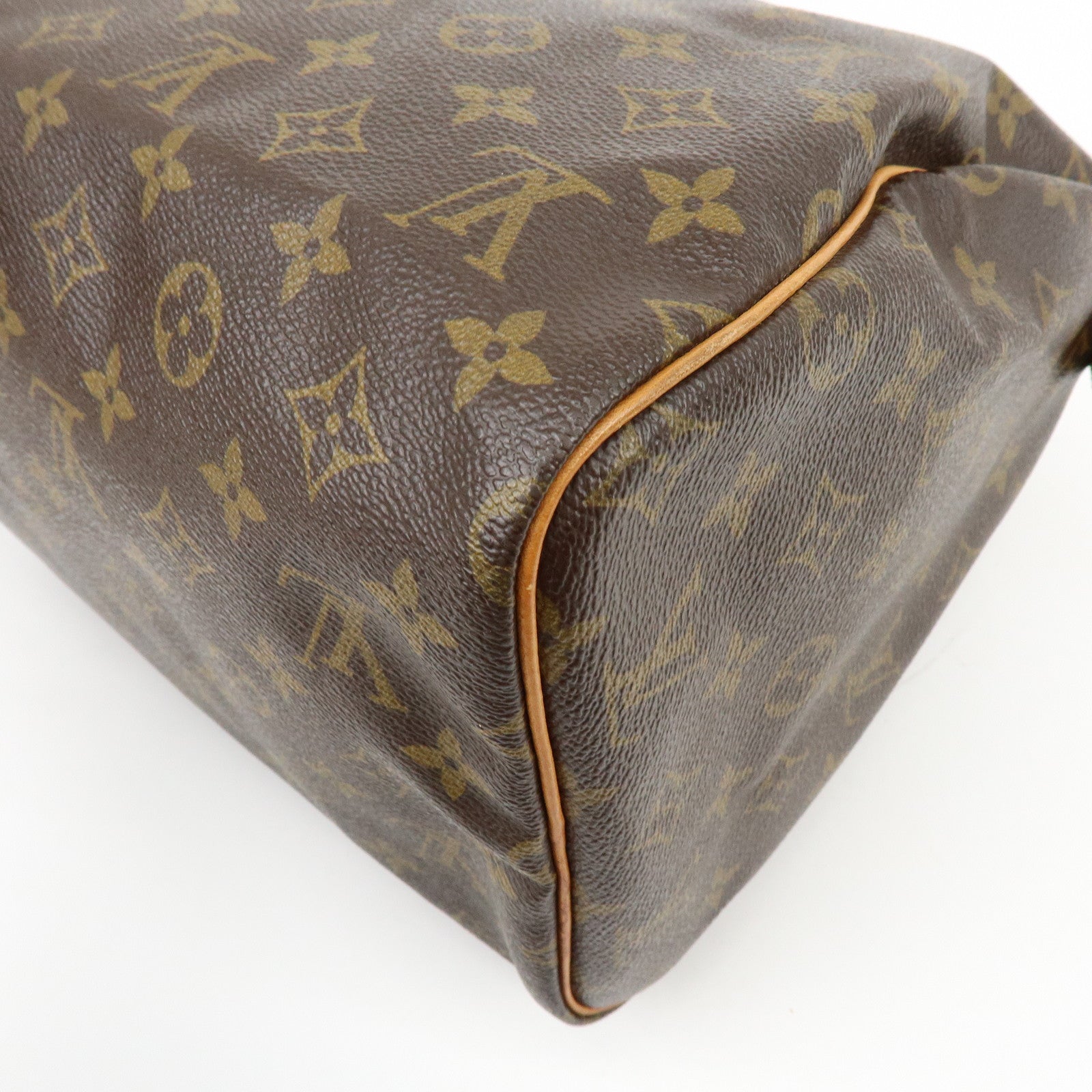 Louis Vuitton Monogram Speedy 30 Boston Bag Hand Bag Brown M41526