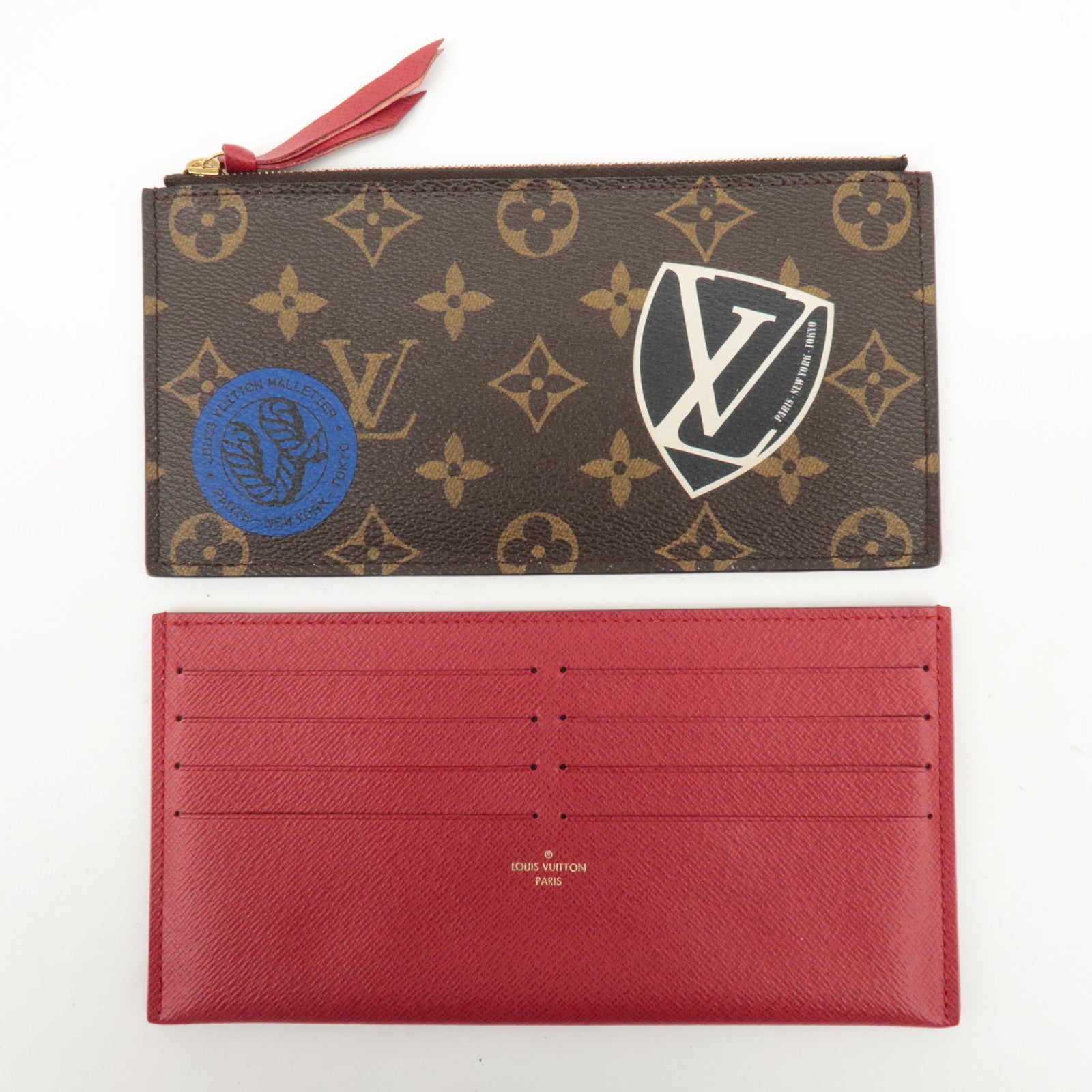 Louis Vuitton Monogram Pochette Félicie My World Tour Brown M62145 Used