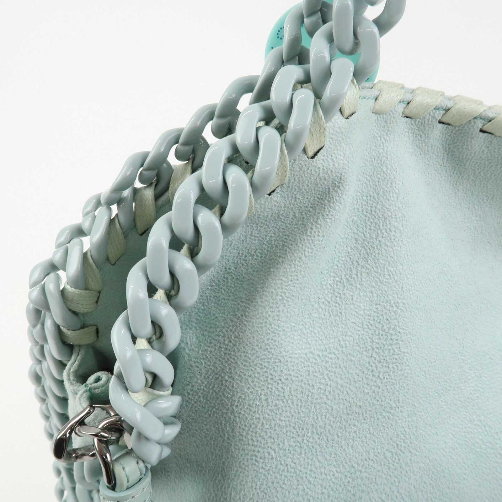 STELLA MCCARTNEY Polyester Falabella Bag Shoulder Bag Light Blue