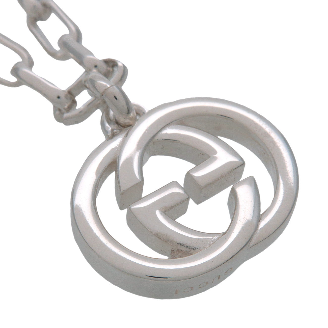 GUCCI Interlocking G Bracelet SV925 Silver 274643